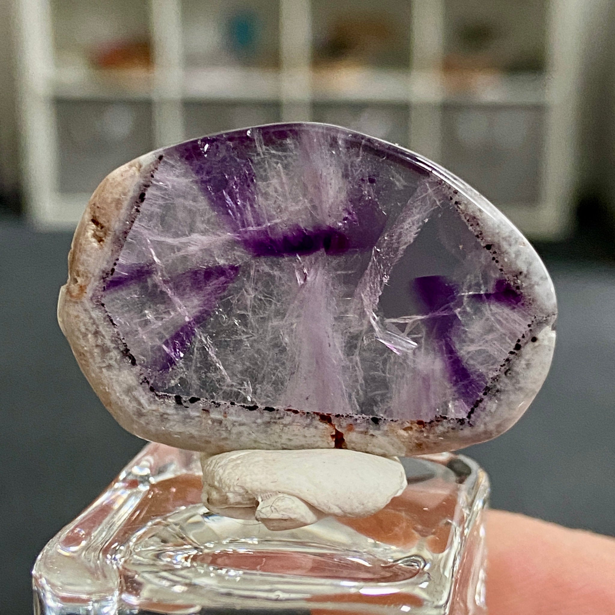 Trapiche Amethyst Slice – Brazil