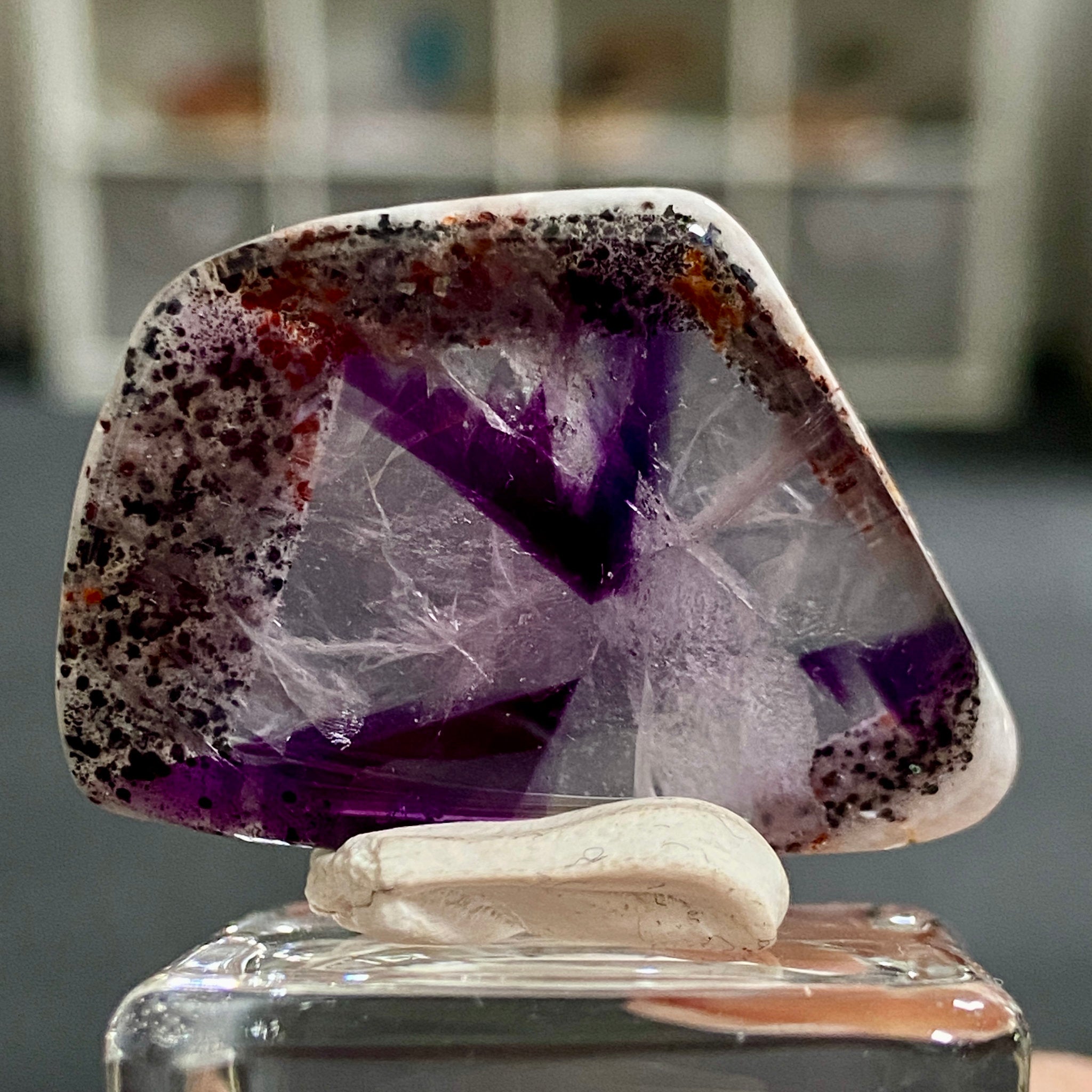 Trapiche Amethyst Slice – Brazil