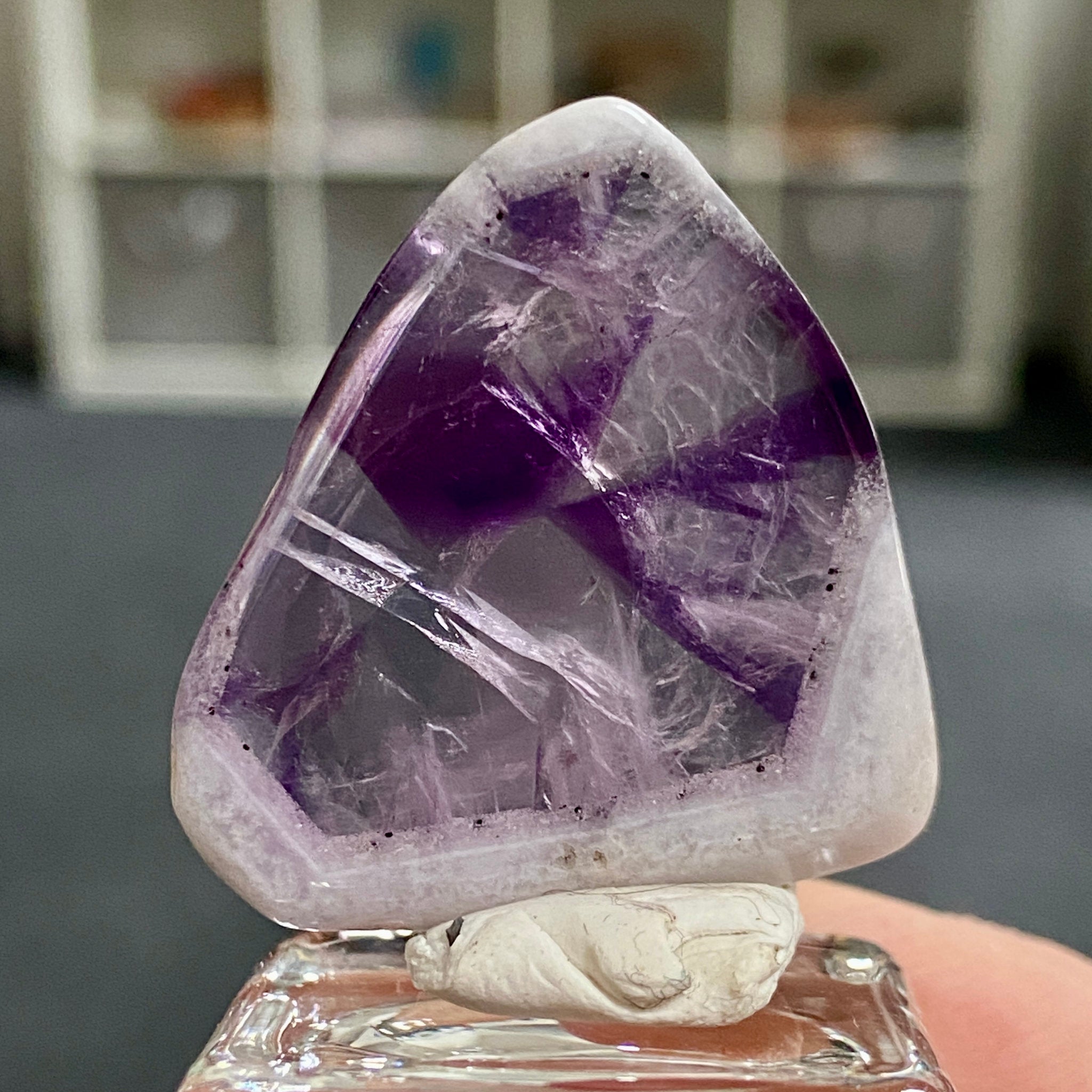 Trapiche Amethyst Slice – Brazil