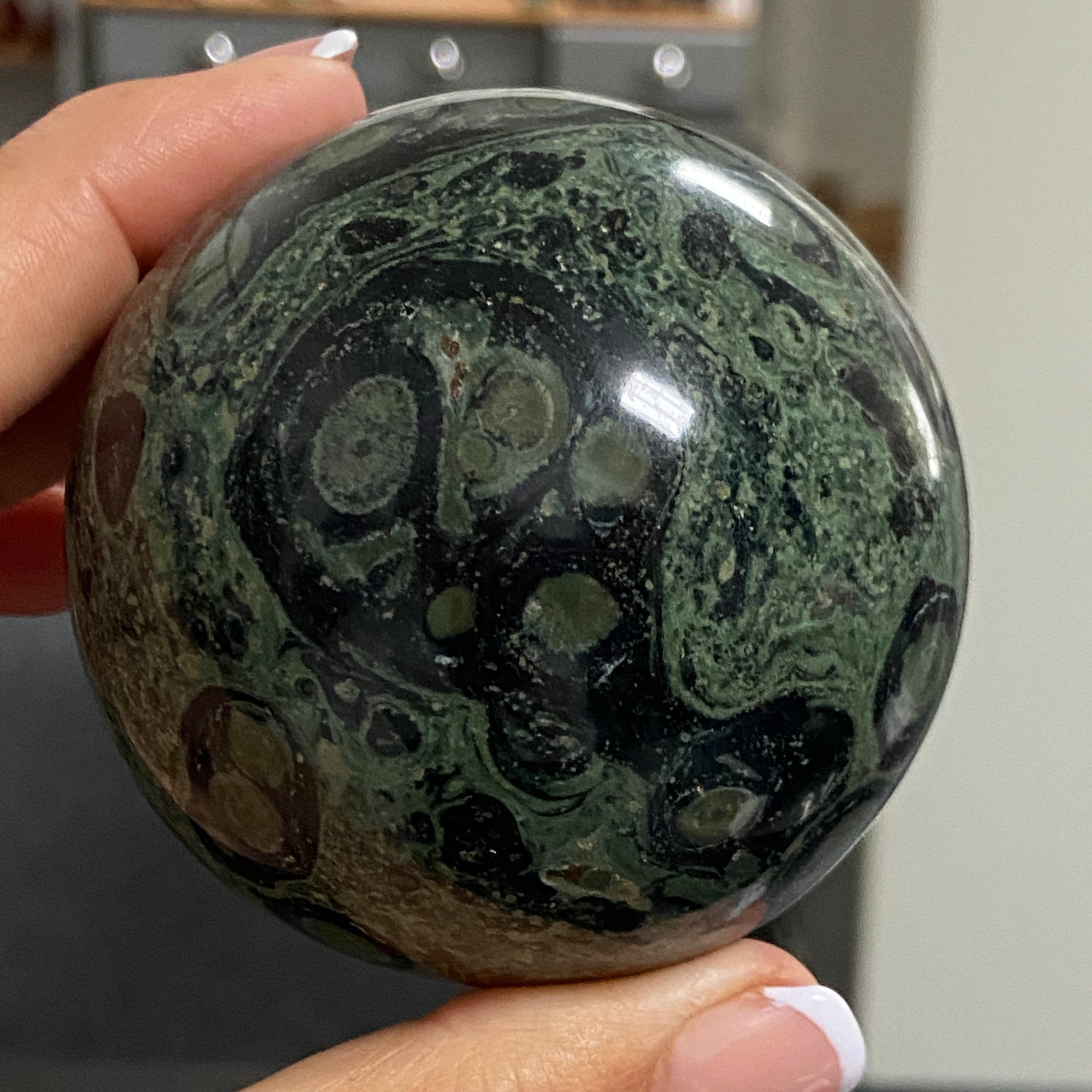 Kambaba Jasper Sphere – Madagascar