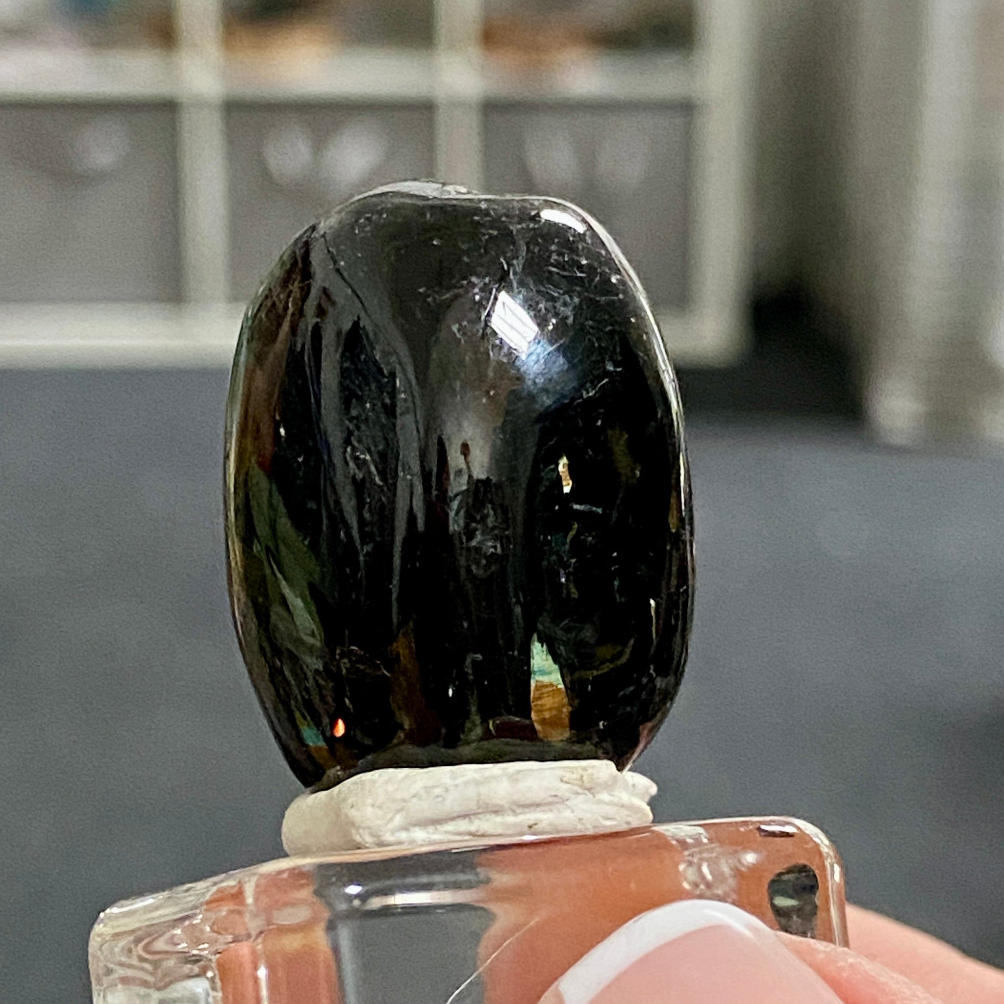 AAA Nuummite Tumbled Stone - Greenland