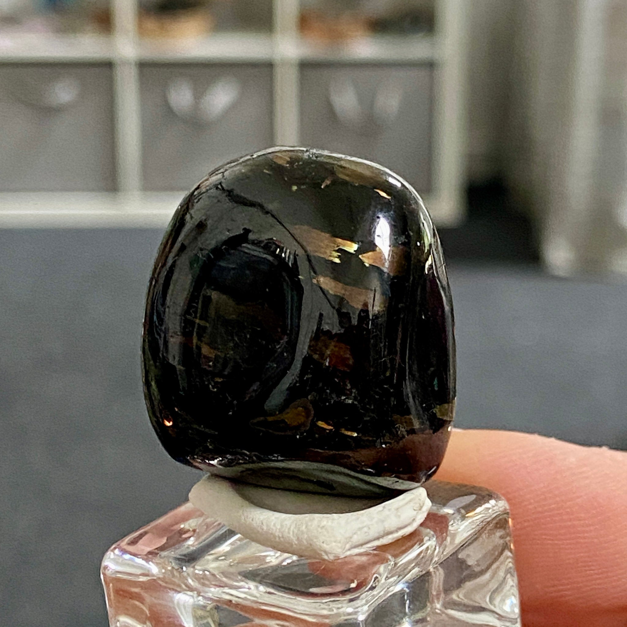 AAA Nuummite Tumbled Stone - Greenland