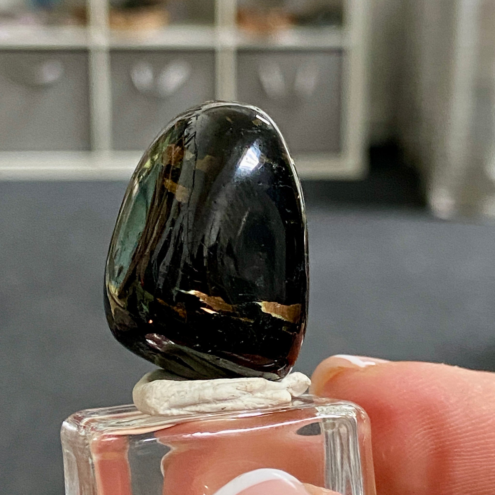 AAA Nuummite Tumbled Stone - Greenland