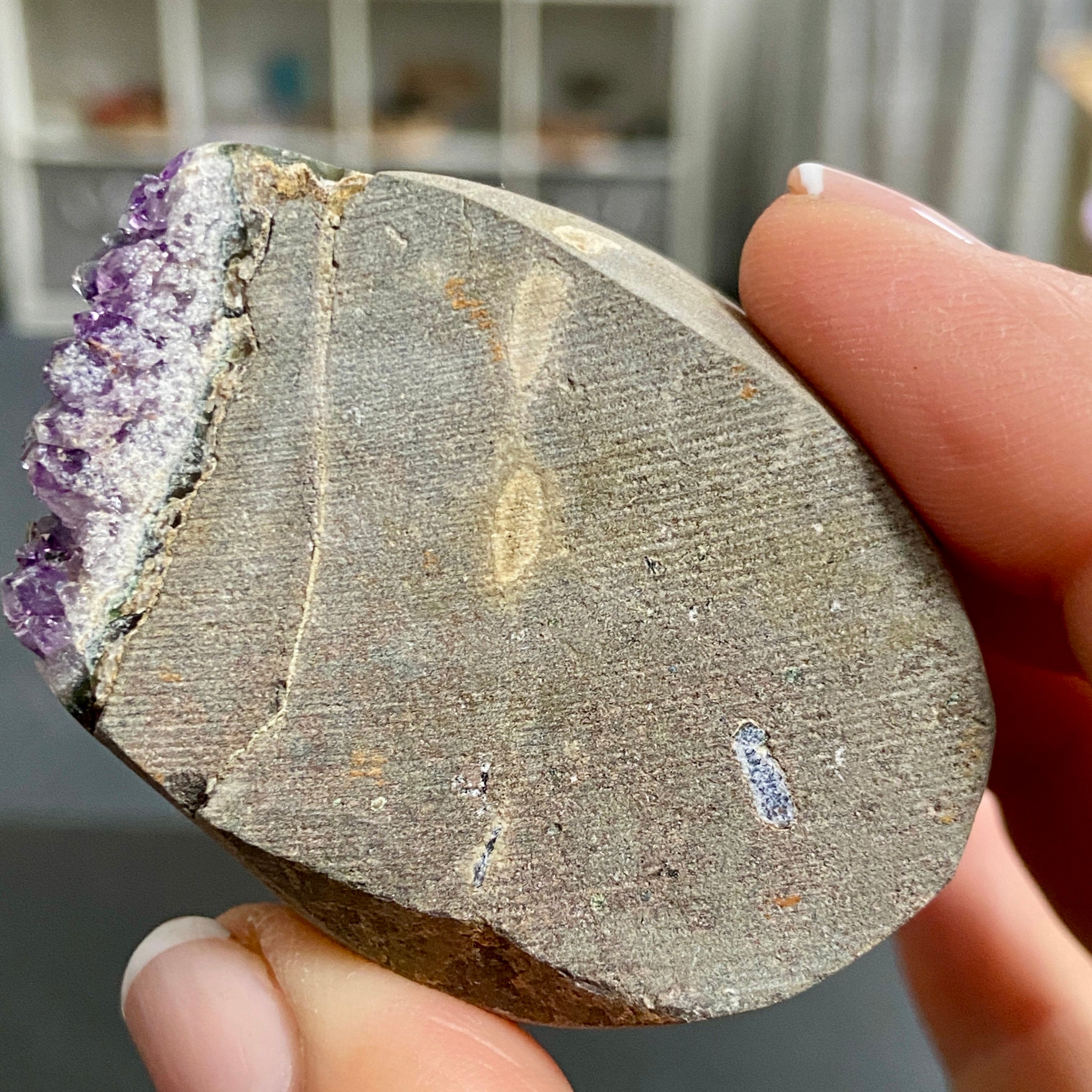 Uruguayan Amethyst Cut Base