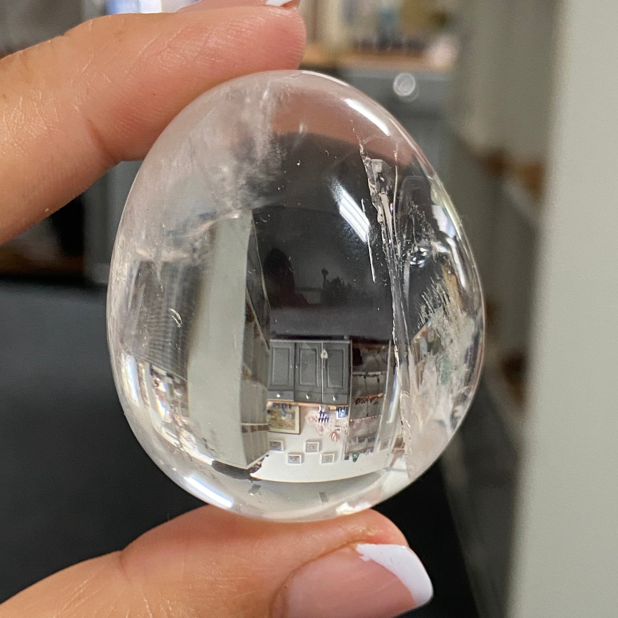 Clear Quartz Egg - Madagascar