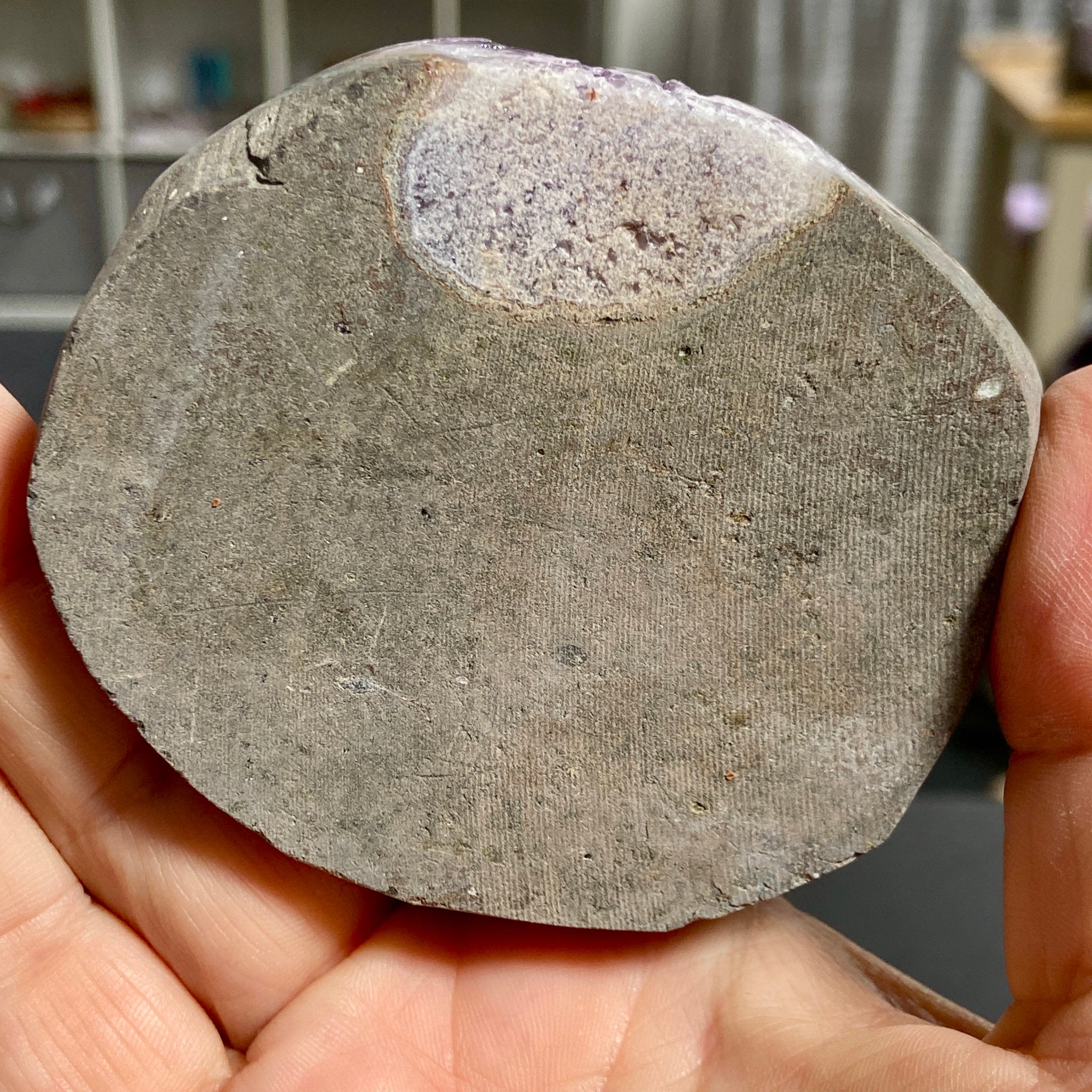 Uruguayan Amethyst Cut Base