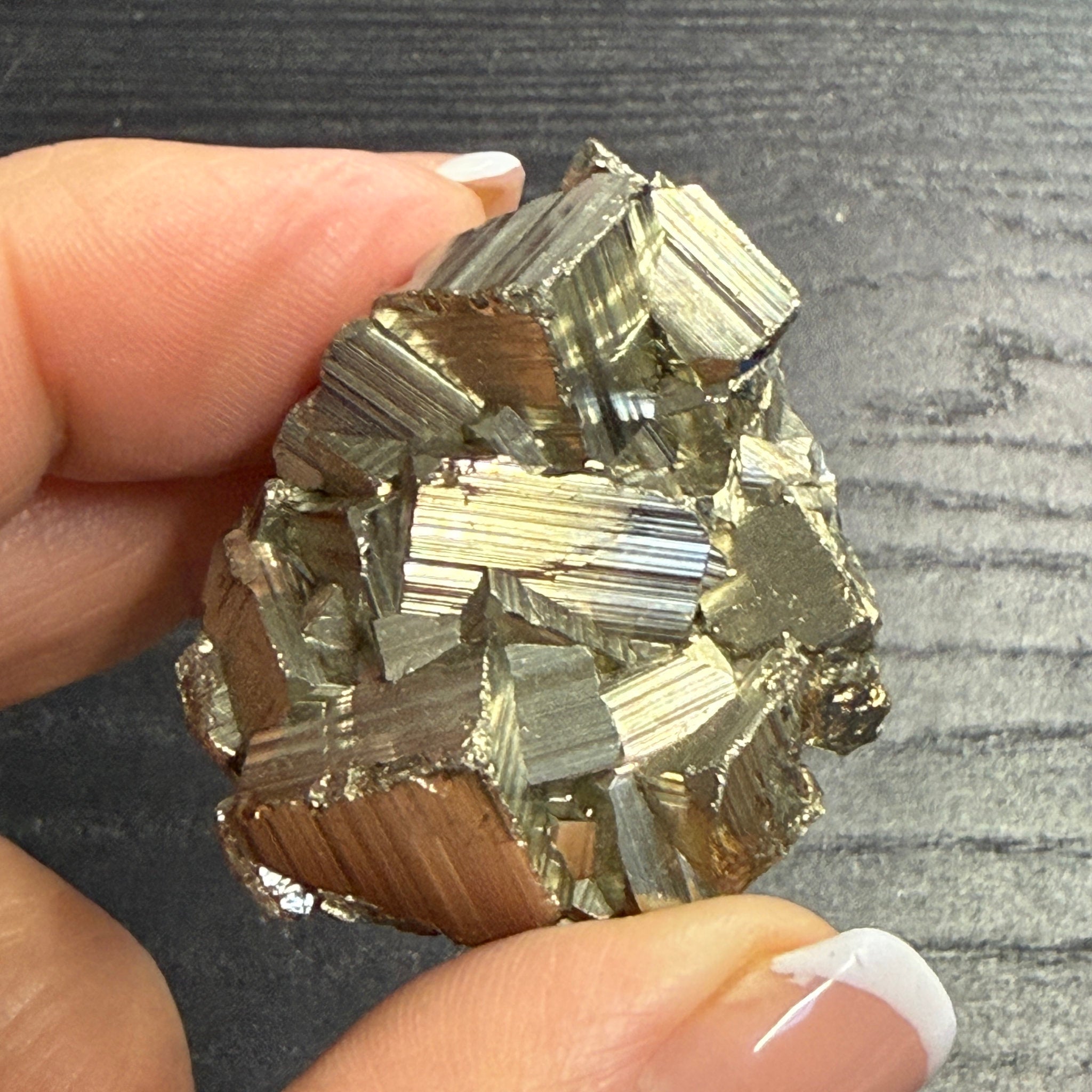AA Natural Peruvian Pyrite Clusters