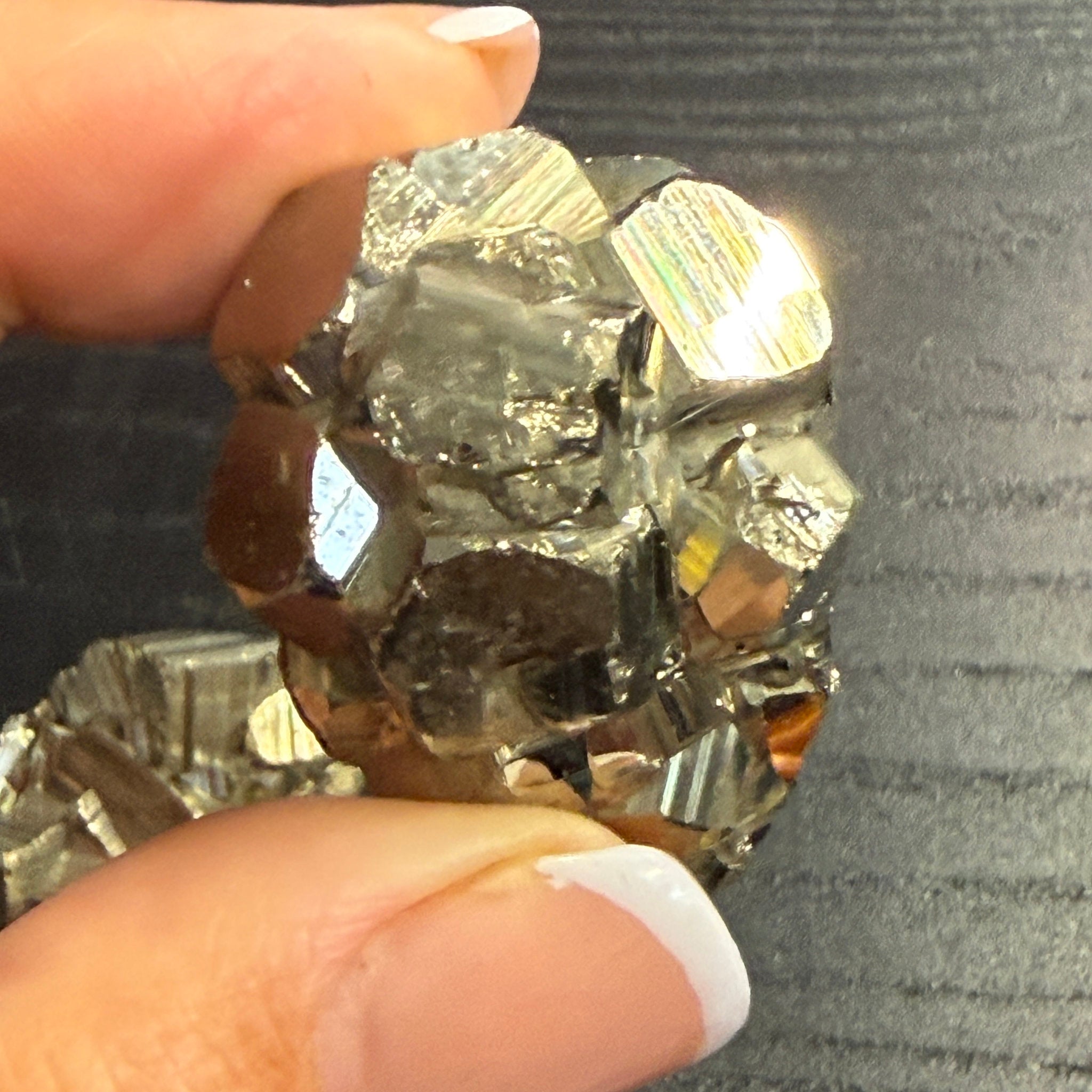 AA Natural Peruvian Pyrite Clusters