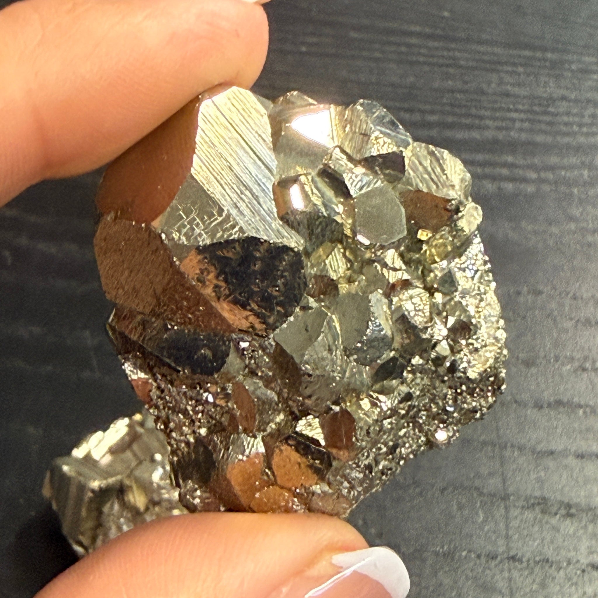 AA Natural Peruvian Pyrite Clusters