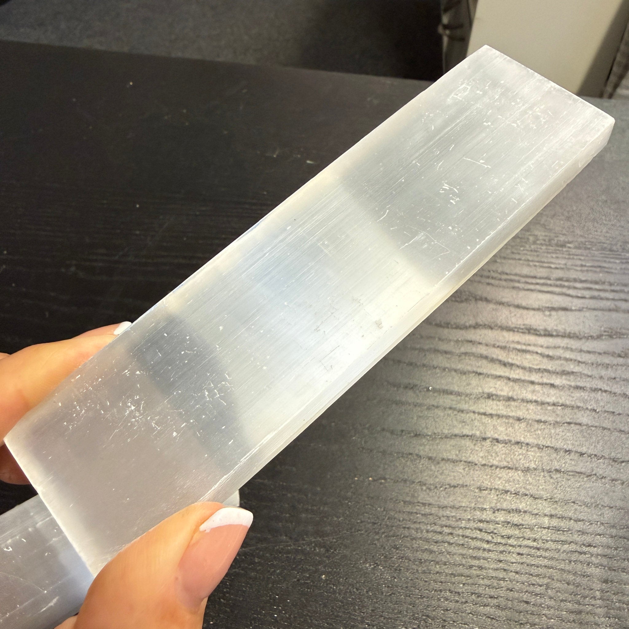 Large Premium Selenite Charging Plate (20 cm)