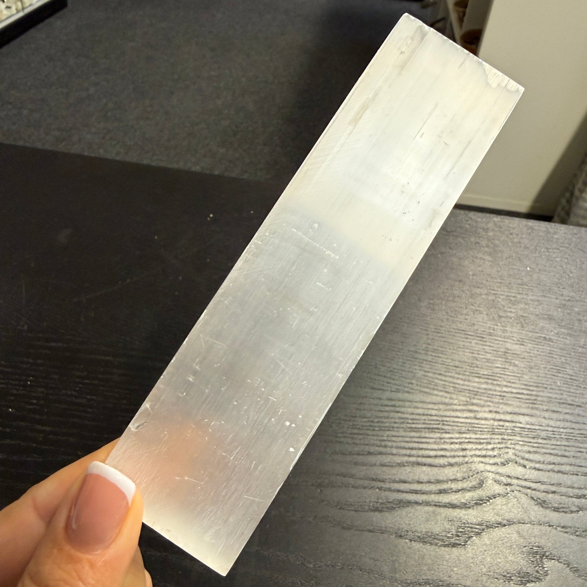 Small Selenite Charging Plate (15cm)