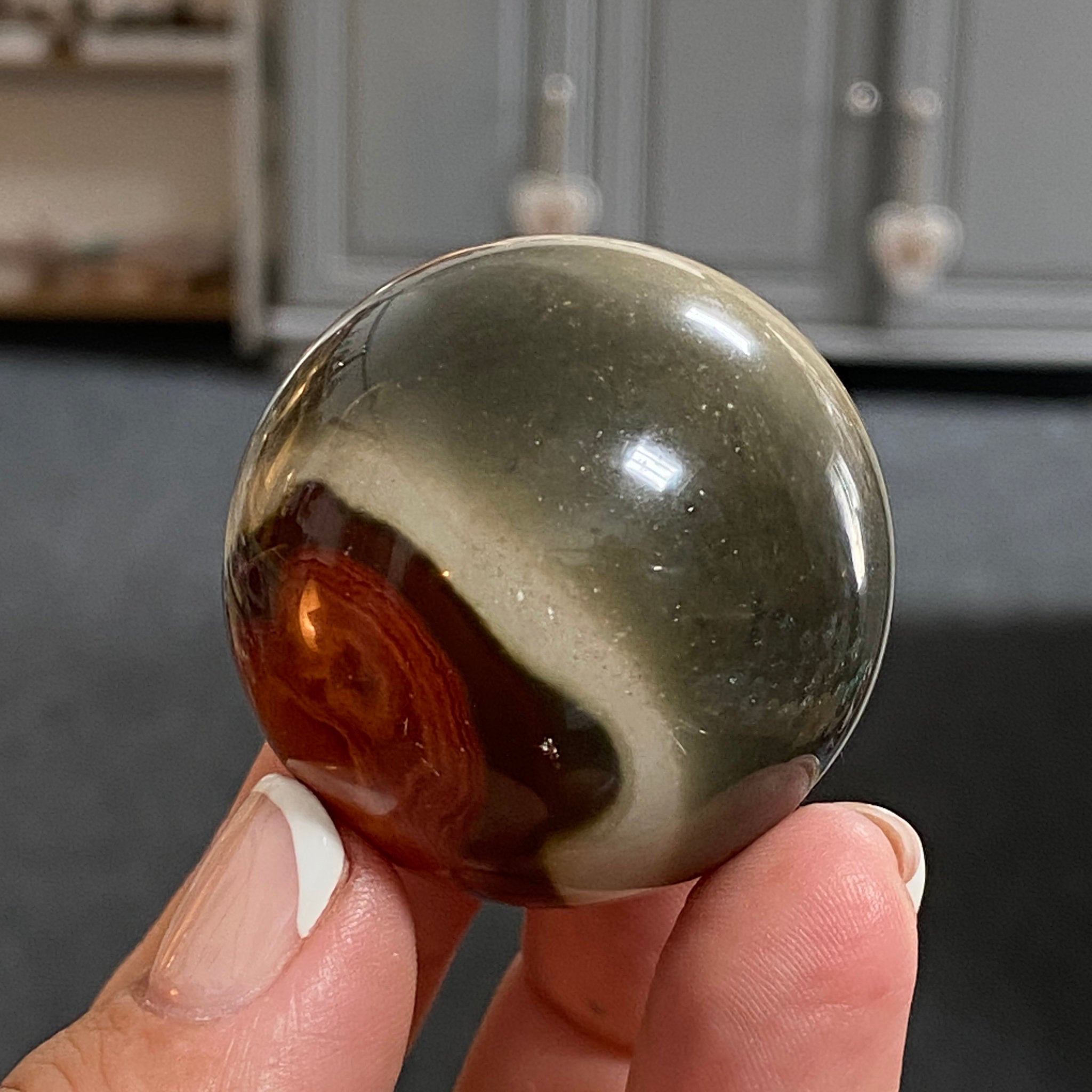 🔮 Polychrome Jasper Sphere