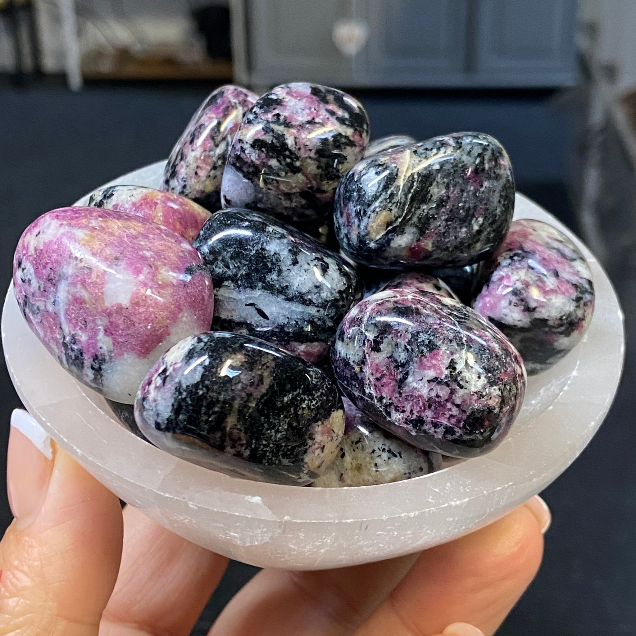 Eudialyte Large Tumbled Stones - Sweden