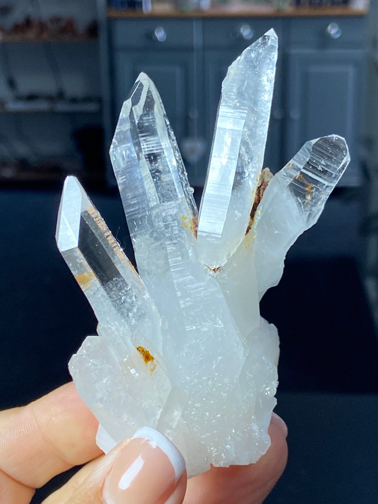 Alpha Lemurian Light Quartz Cluster