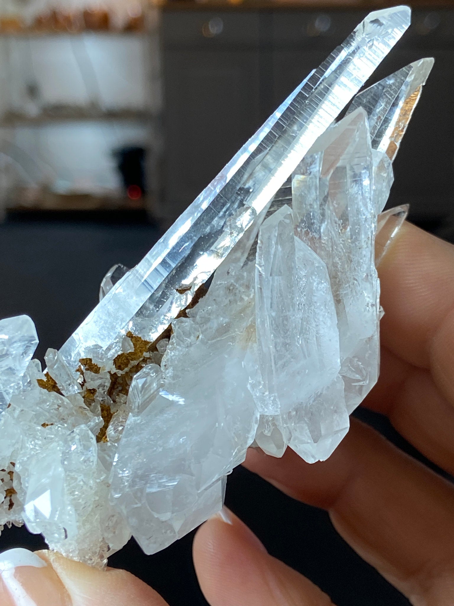 Alpha Lemurian Light Quartz Cluster