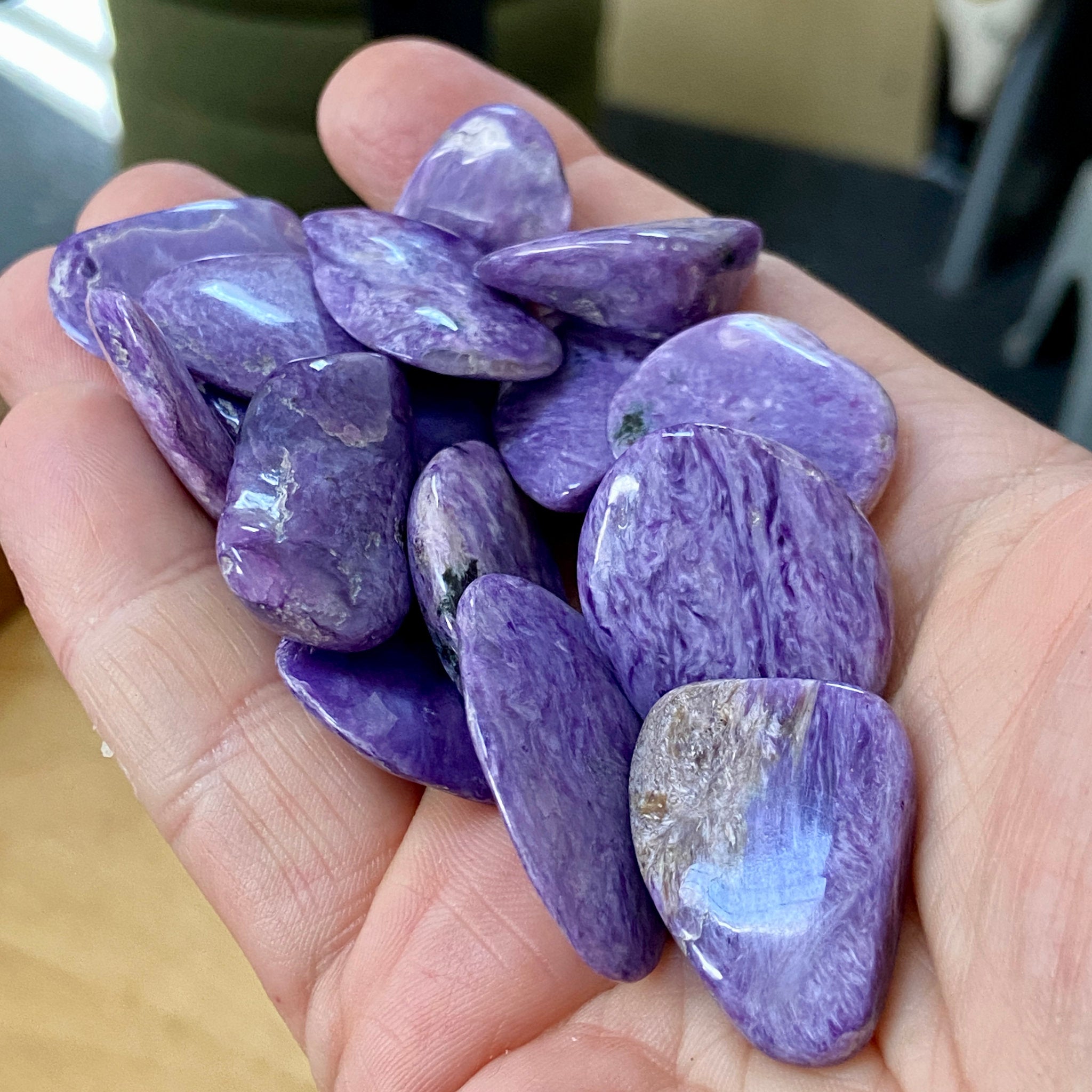 Charoite Tumbled Stone – Russia