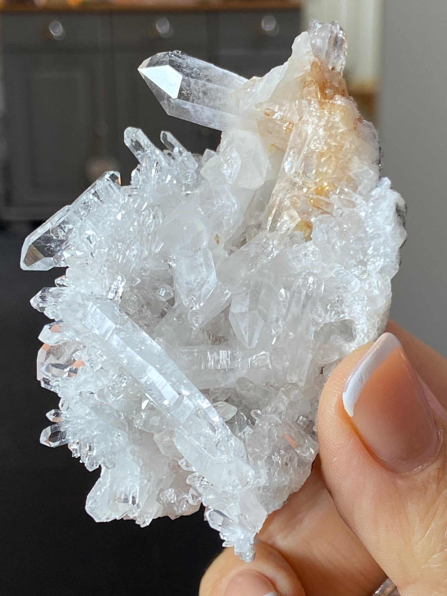 Alpha Lemurian Light Quartz Cluster