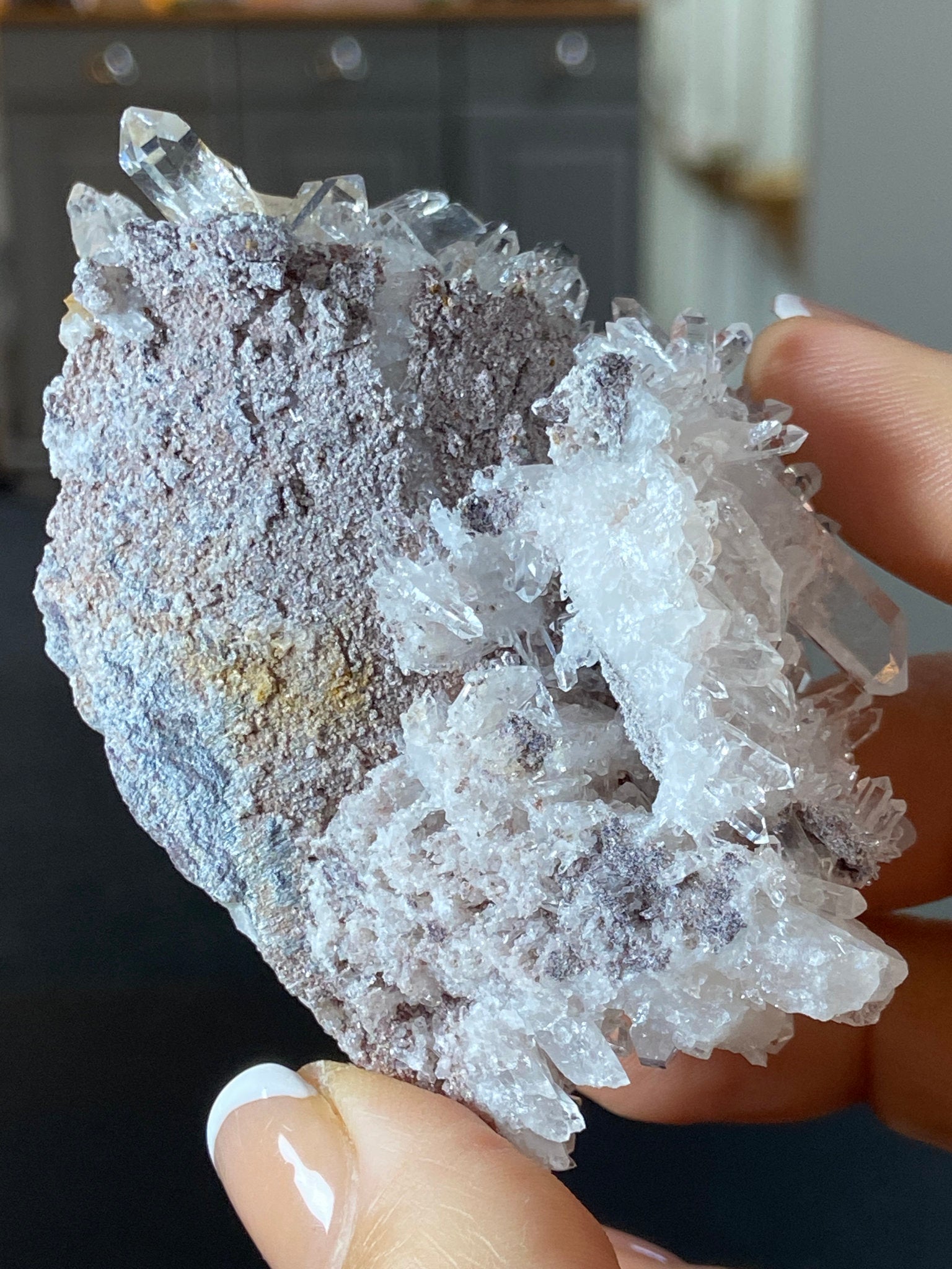 Alpha Lemurian Light Quartz Cluster