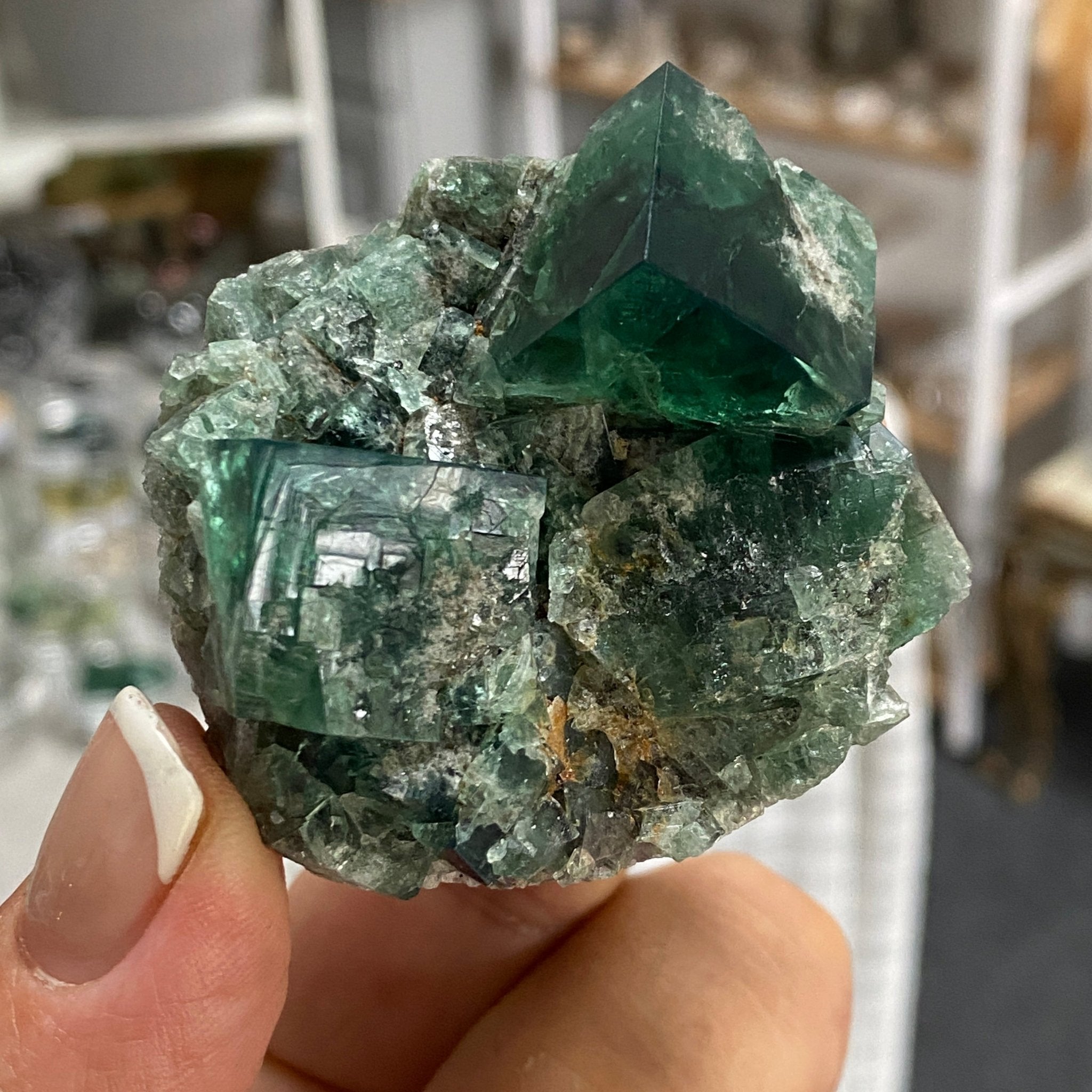 🌌 Northern Lights Pocket - UK Fluorite, Diana Maria Mine