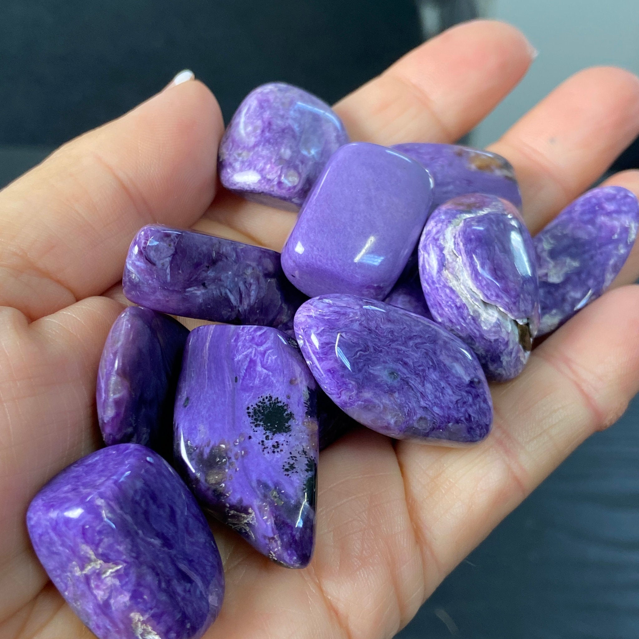 Charoite Tumbled Stones