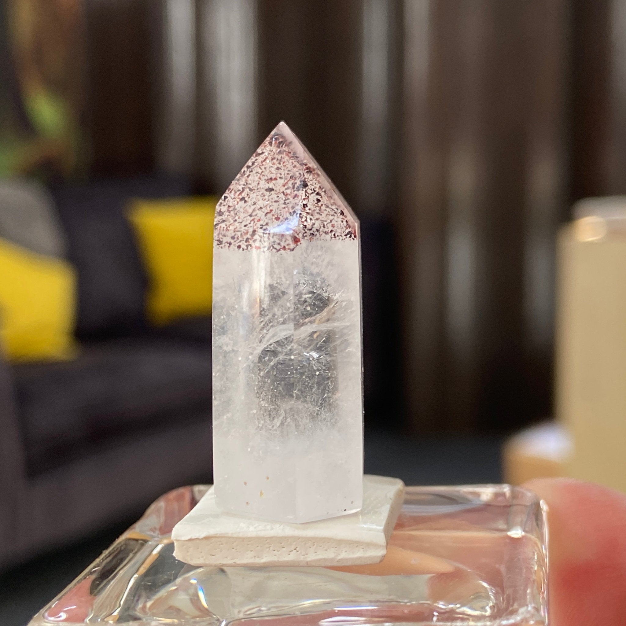 Harlequin Quartz Tower – Madagascar