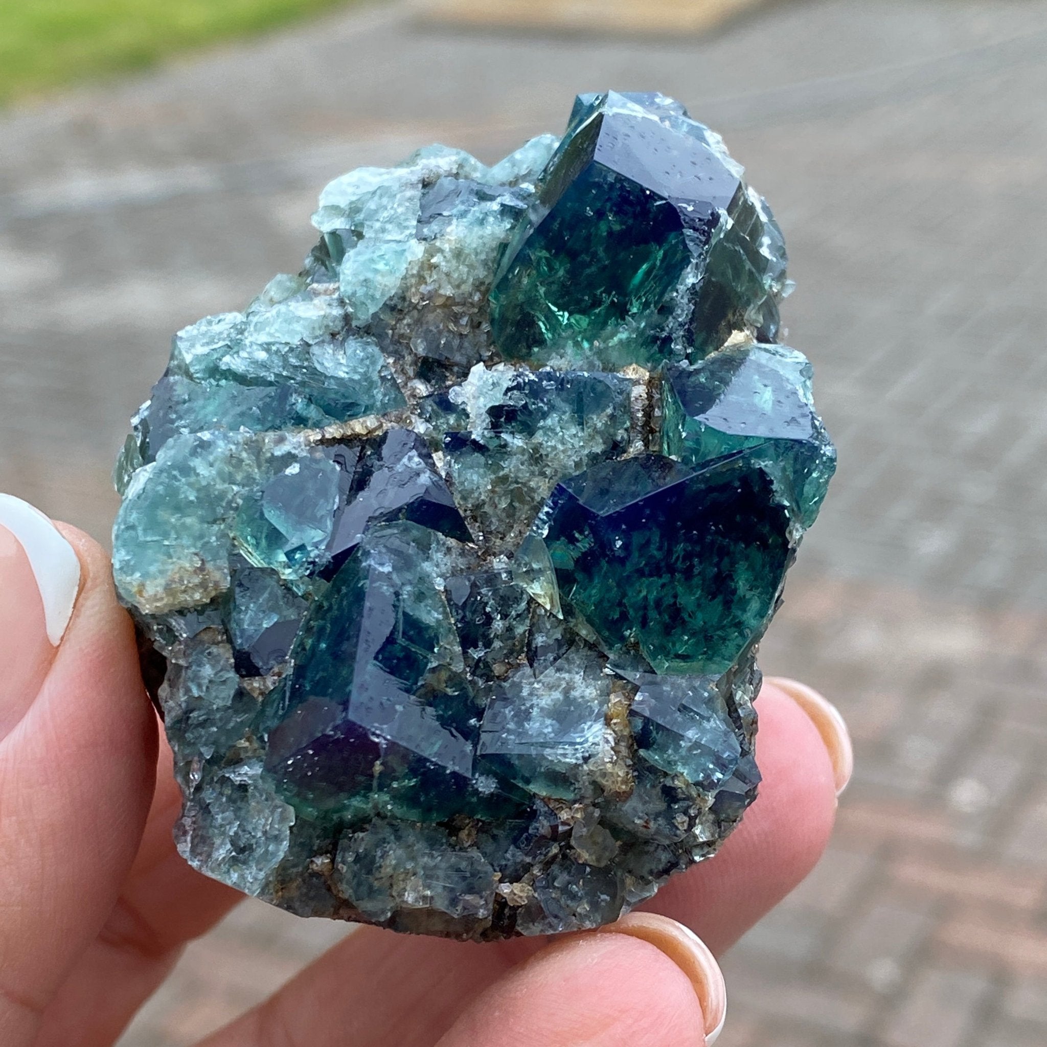 🌌 Northern Lights Pocket - UK Fluorite, Diana Maria Mine