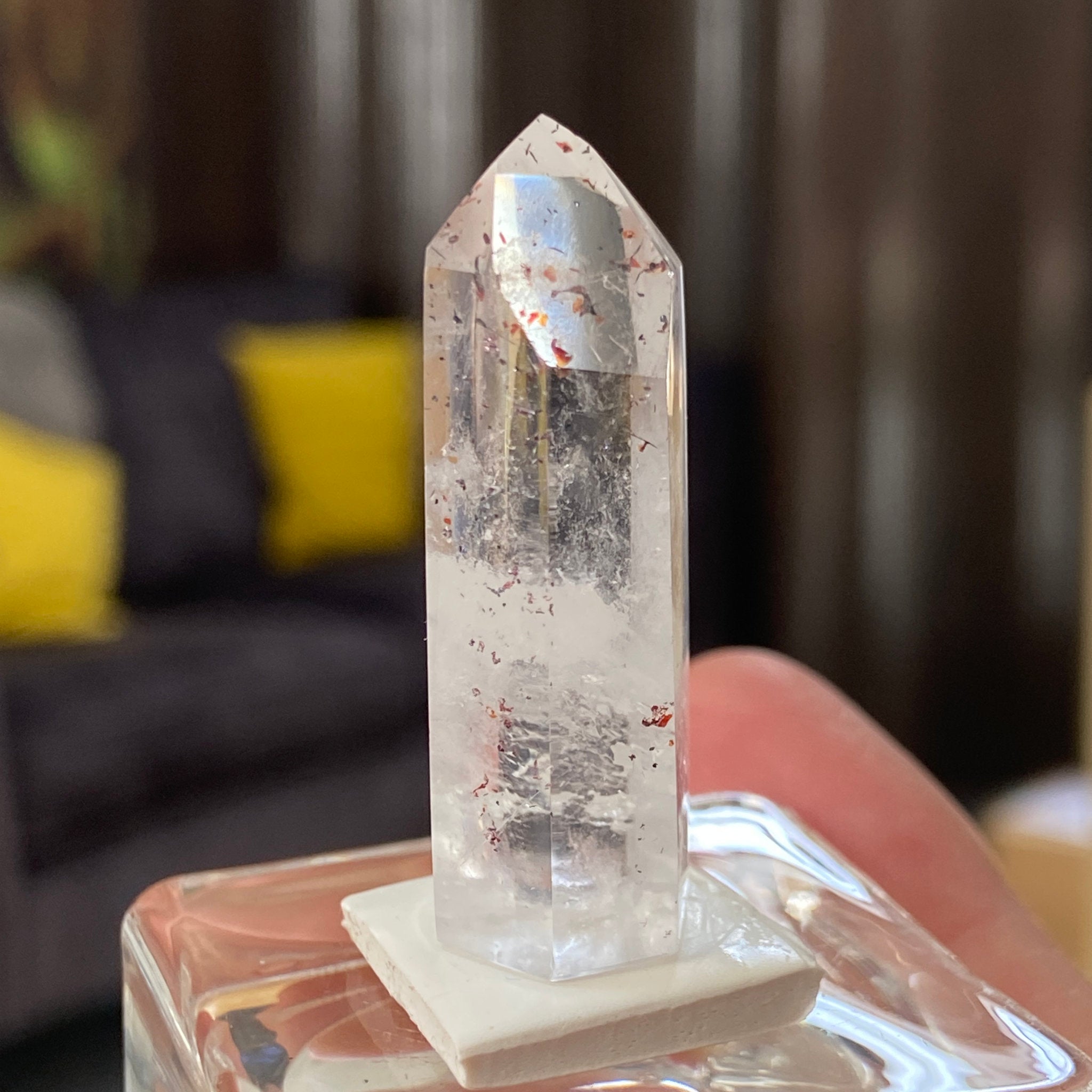 Harlequin Quartz Tower – Madagascar
