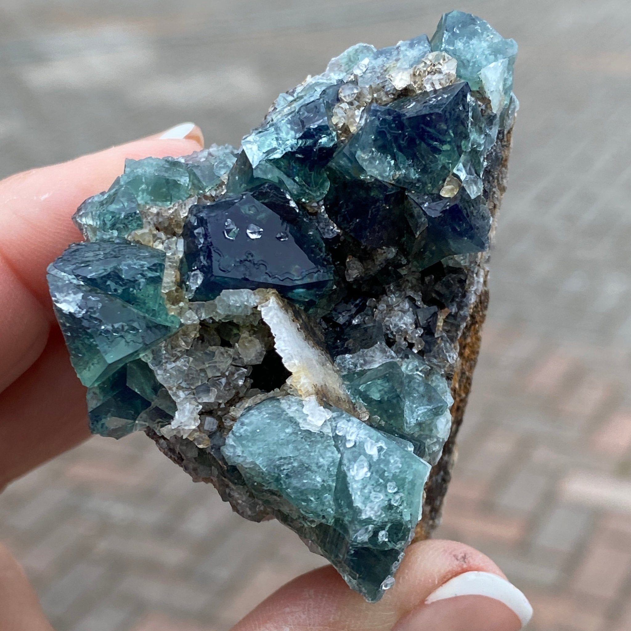 🌌 Northern Lights Pocket - UK Fluorite, Diana Maria Mine