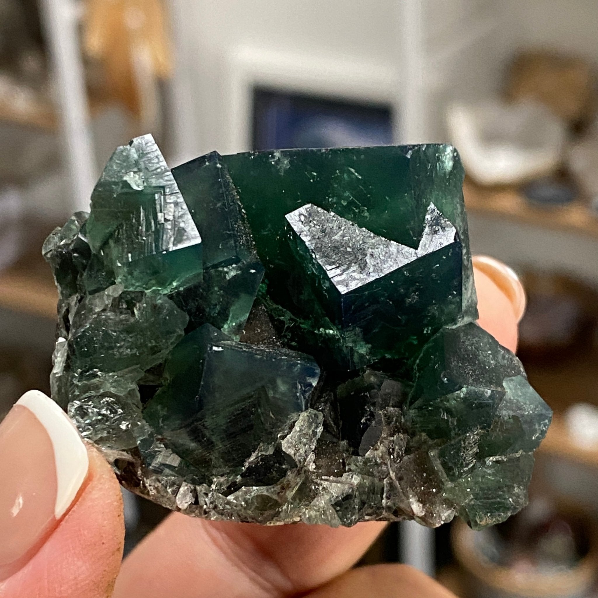 🌌 Northern Lights Pocket - UK Fluorite, Diana Maria Mine