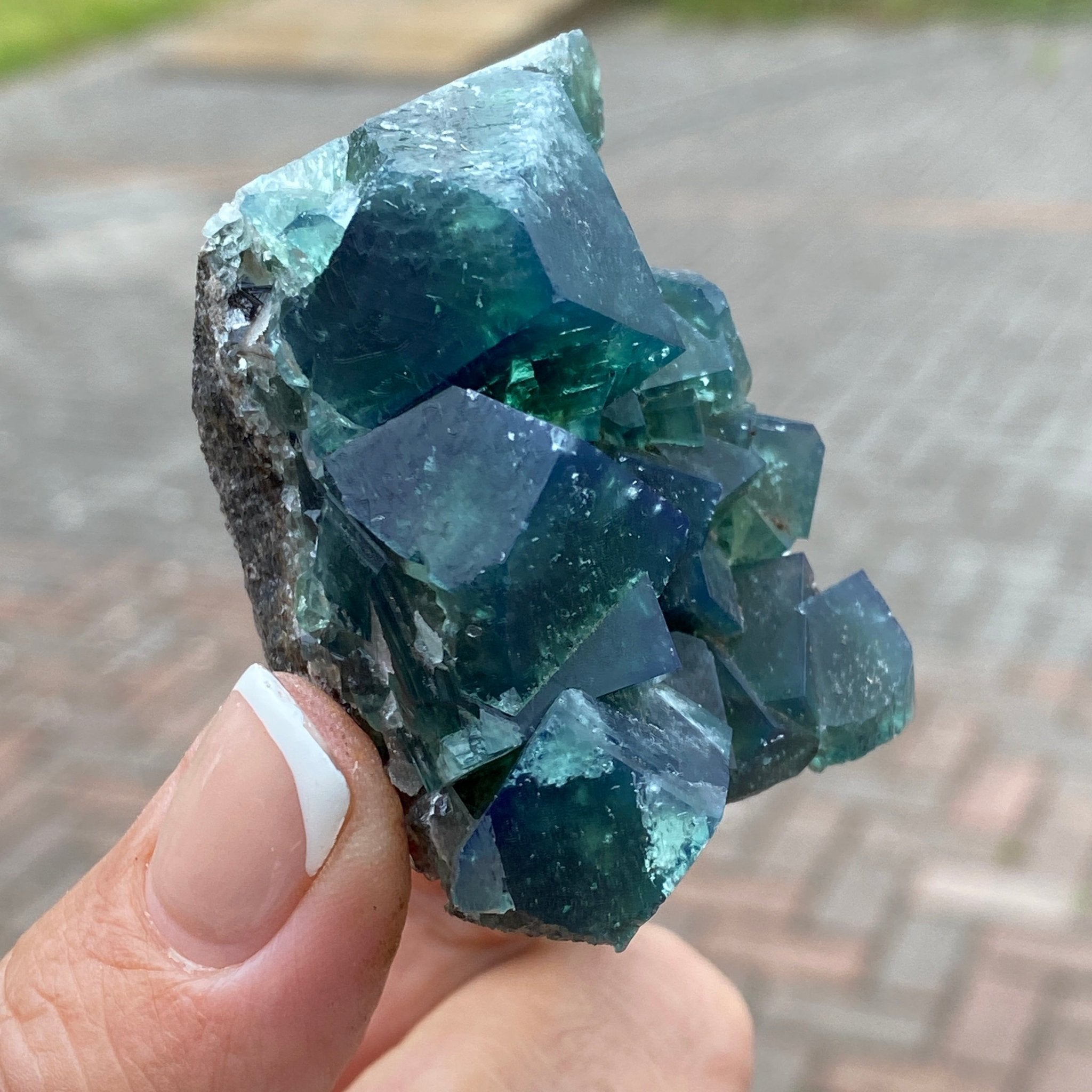 🌌 Northern Lights Pocket - UK Fluorite, Diana Maria Mine