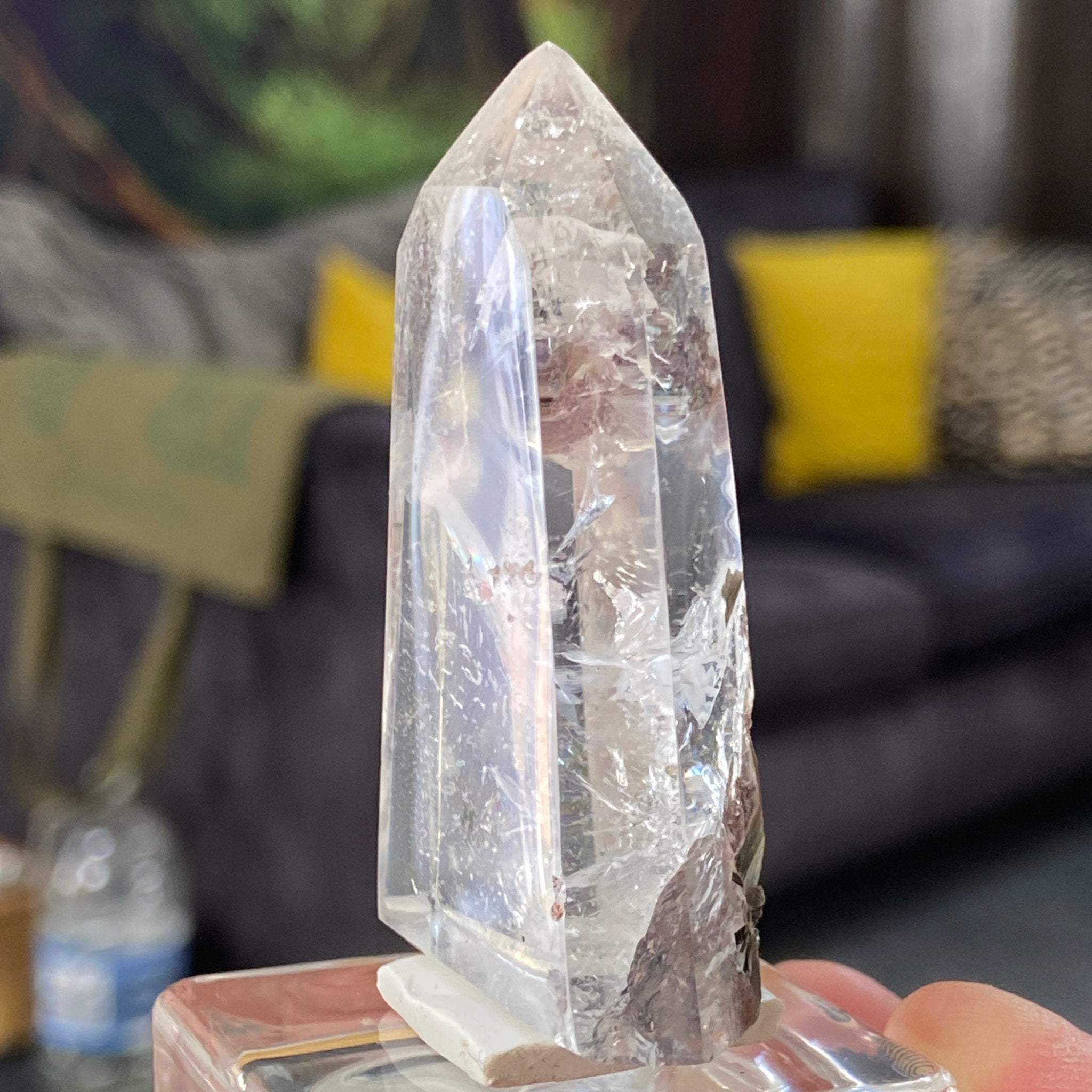 Hematite & Mica Quartz Tower – Madagascar