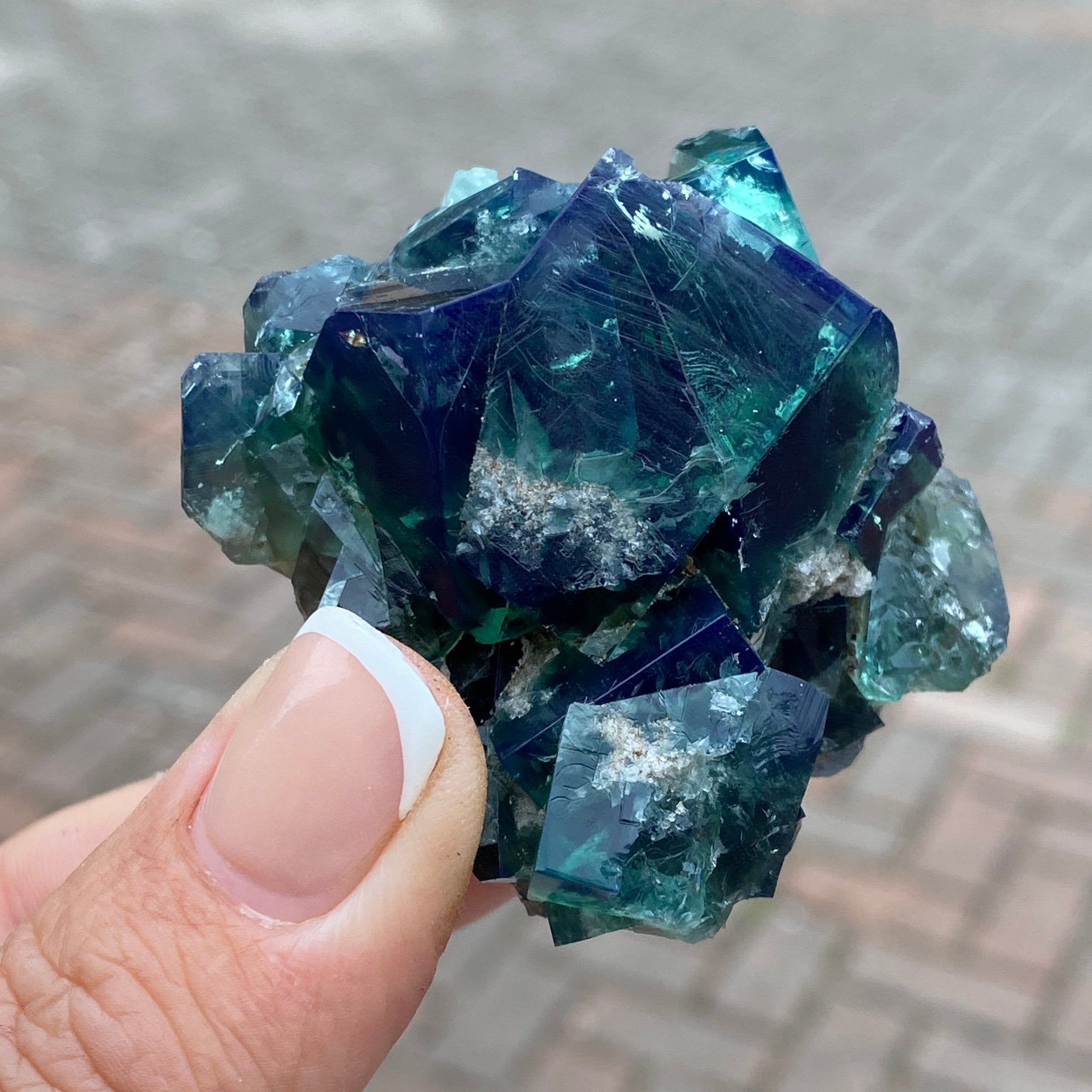 🌌 Northern Lights Pocket - UK Fluorite, Diana Maria Mine