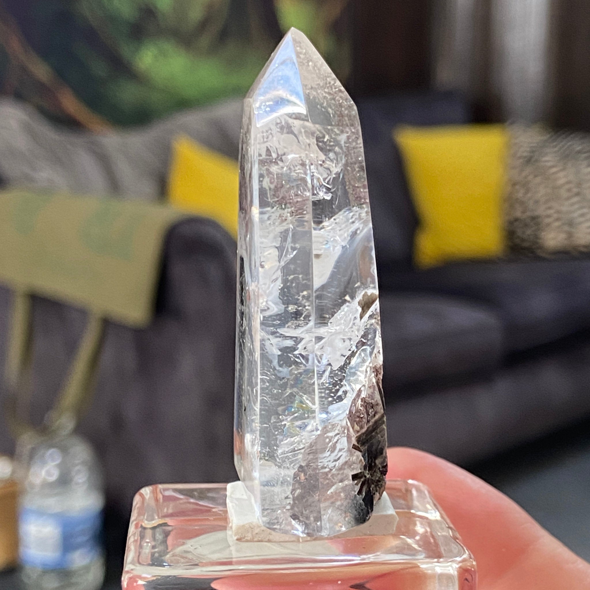 Hematite & Mica Quartz Tower – Madagascar