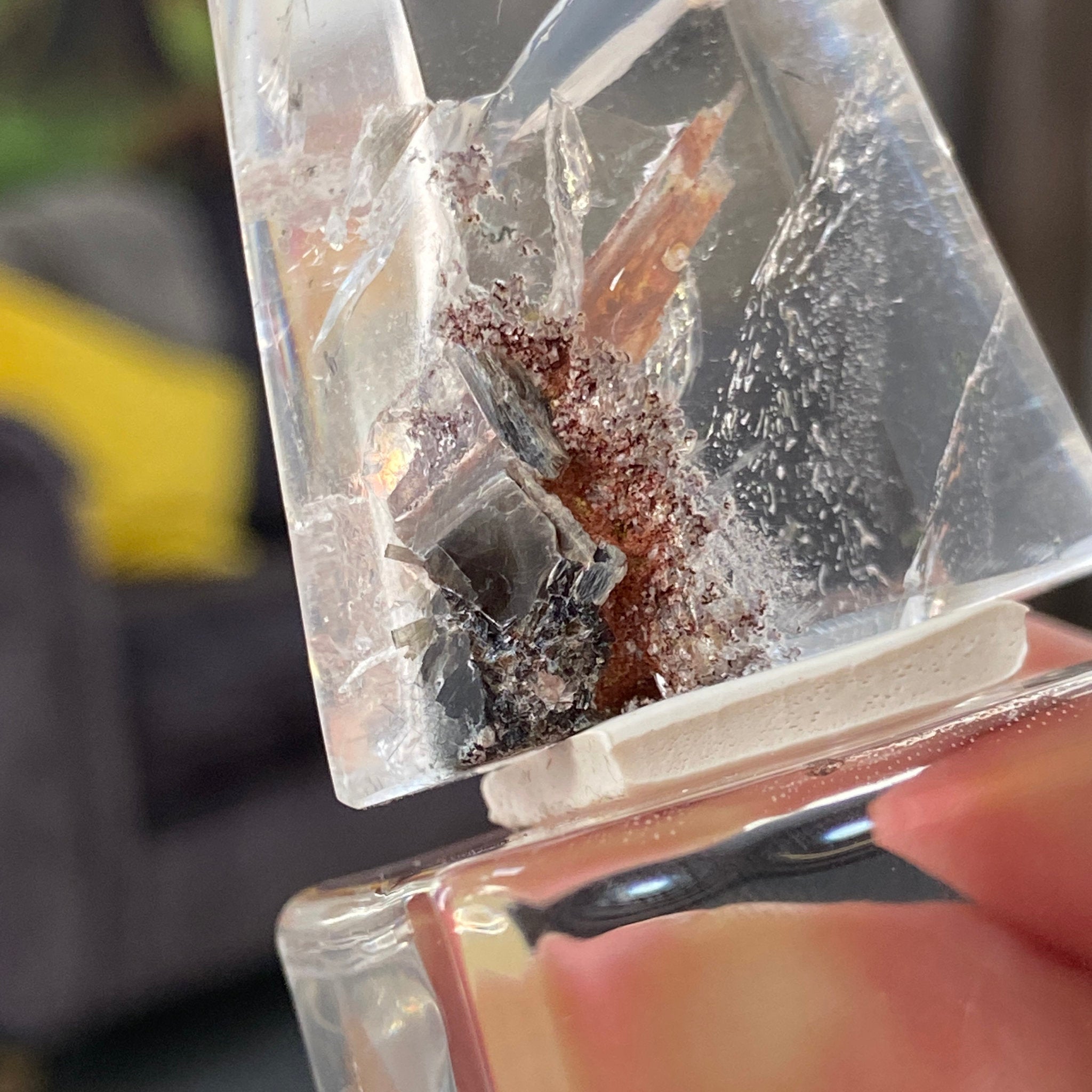 Hematite & Mica Quartz Tower – Madagascar