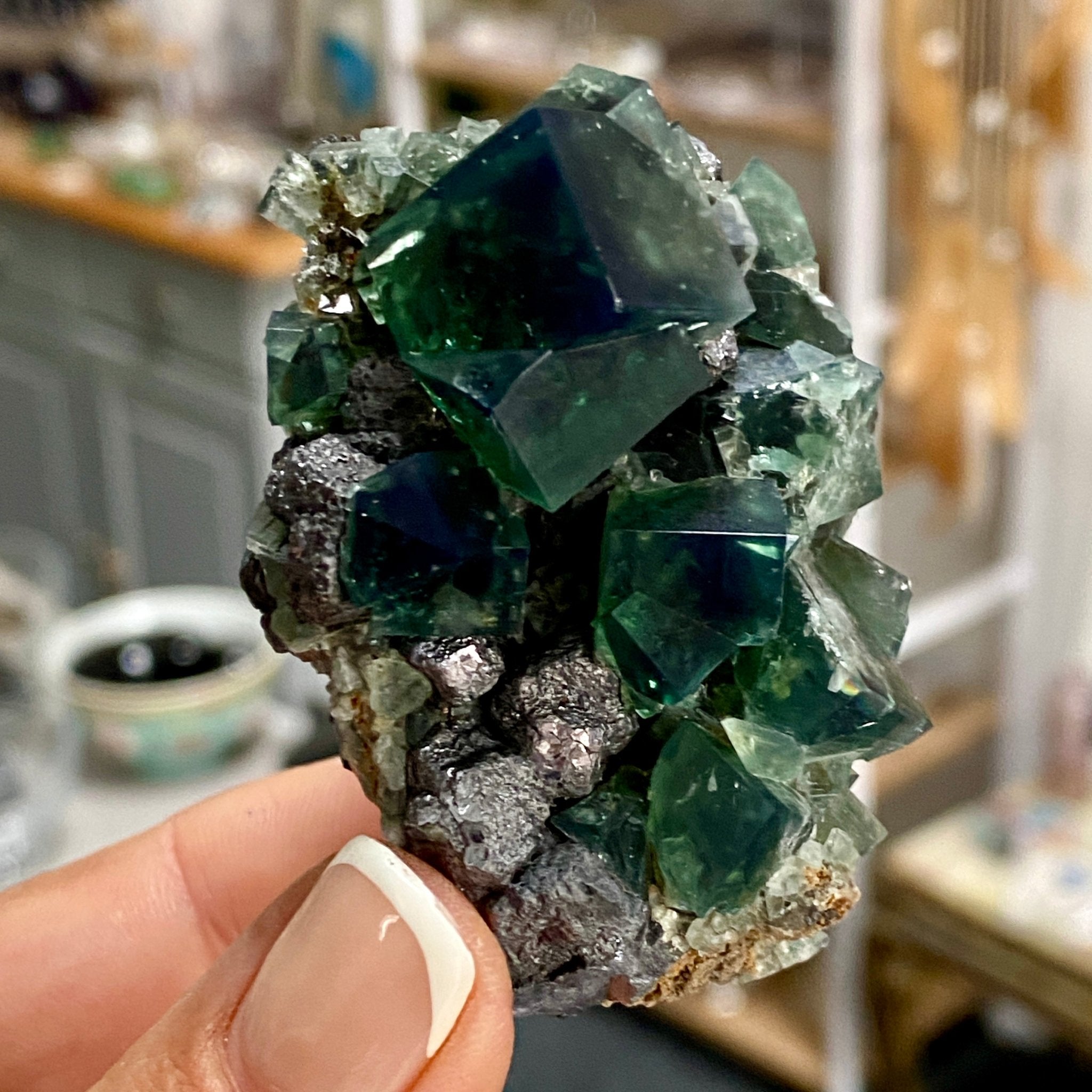 💎 Pocket 42 Fluorite – Diana Maria Mine, UK Fluorite