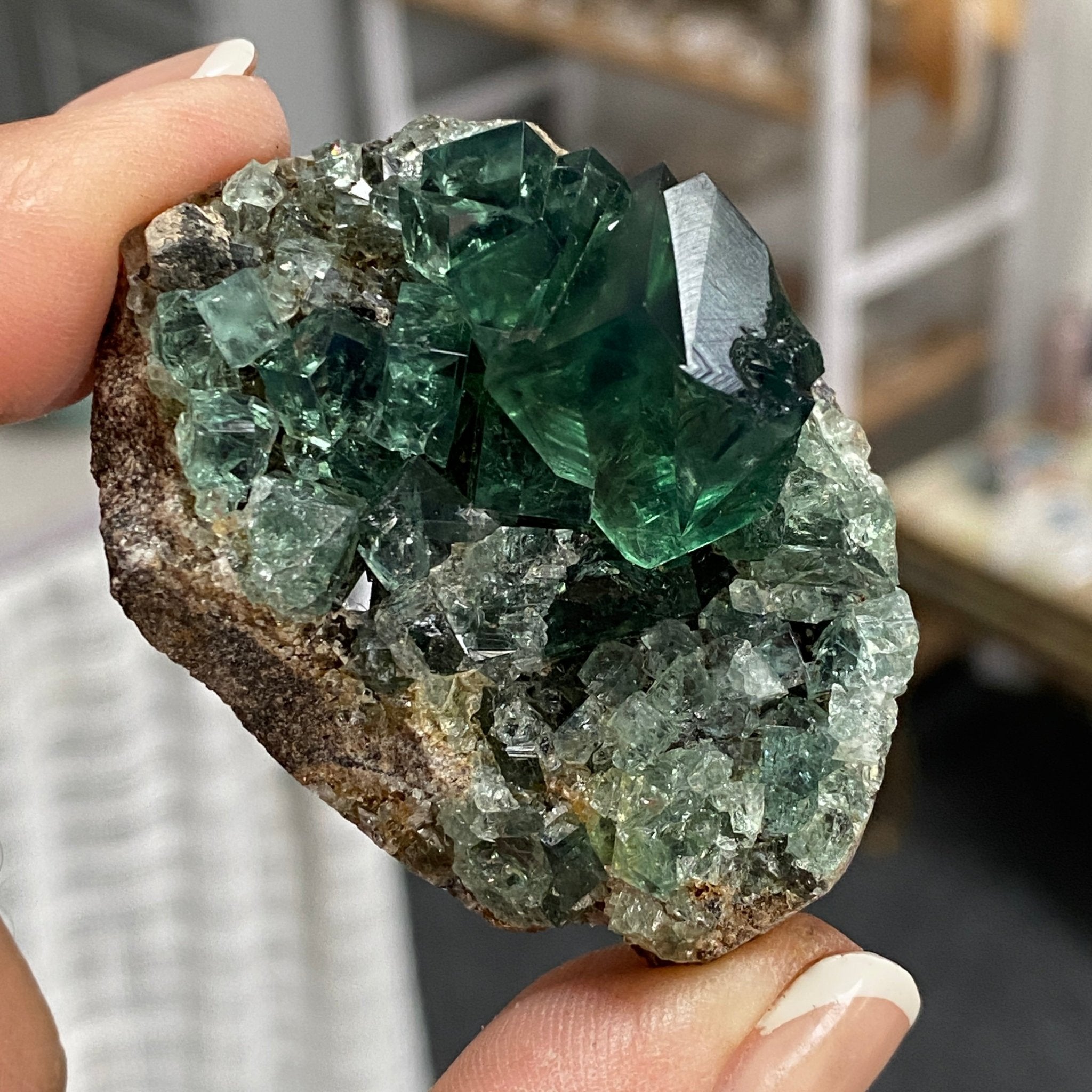 💎 Pocket 42 Fluorite – Diana Maria Mine, UK Fluorite