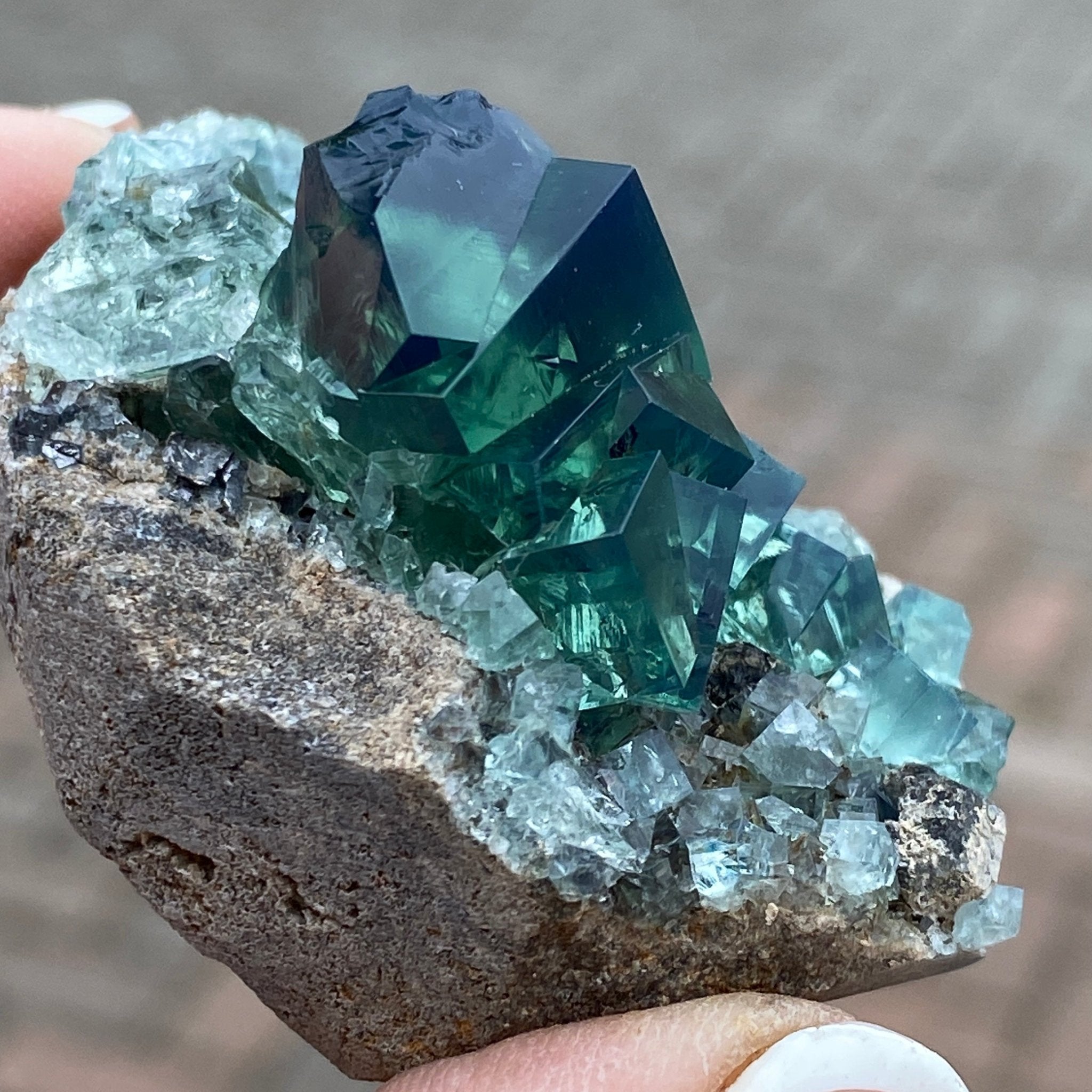 💎 Pocket 42 Fluorite – Diana Maria Mine, UK Fluorite