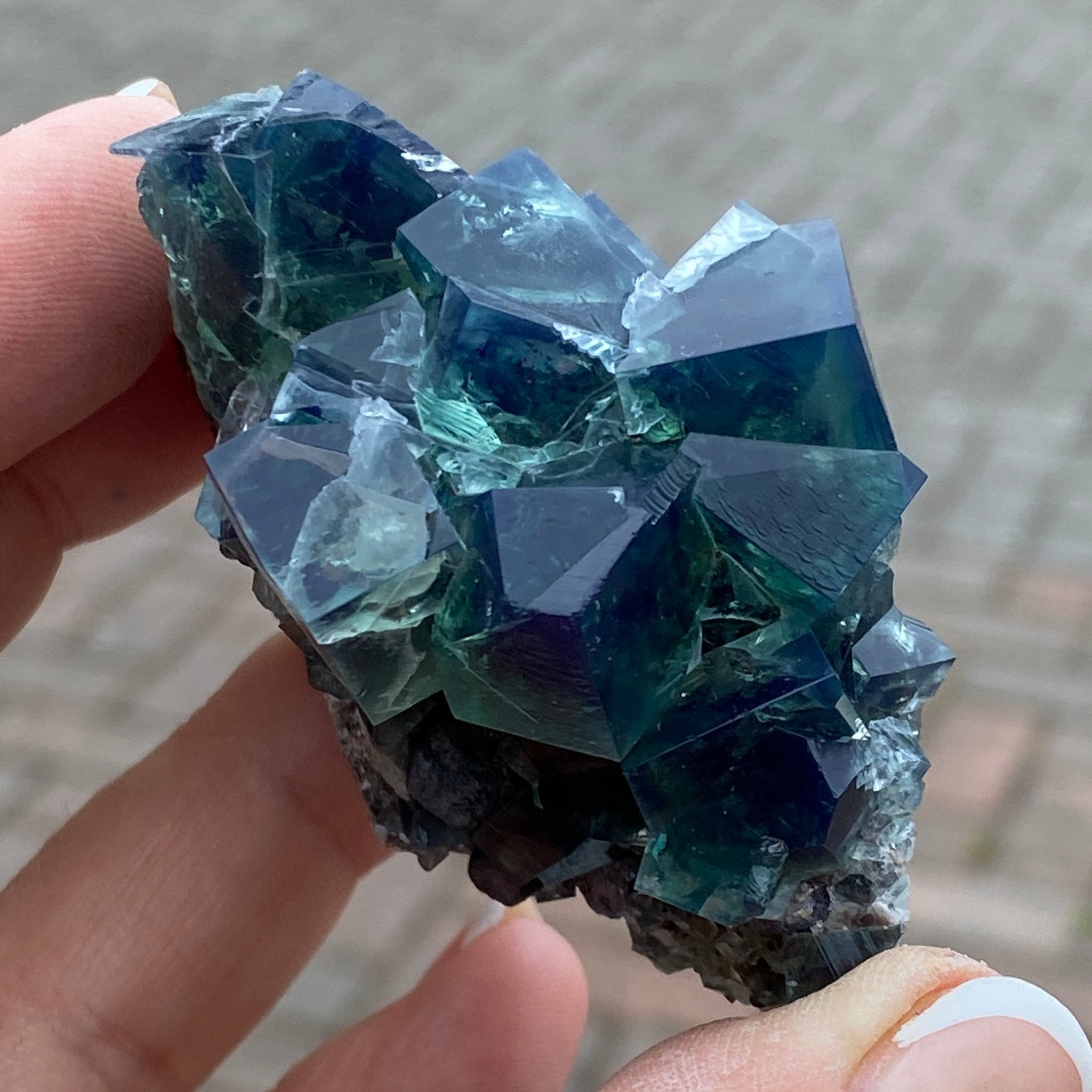 💎 Pocket 42 Fluorite – Diana Maria Mine, UK Fluorite
