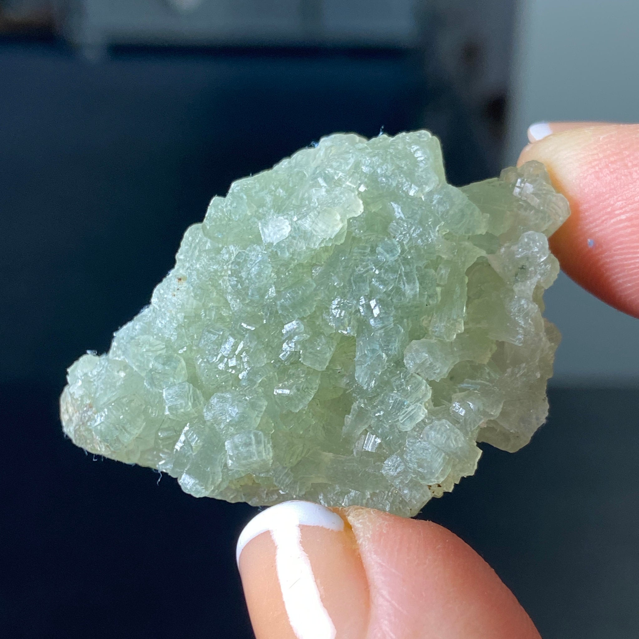 Crystallised Prehnite – Morocco