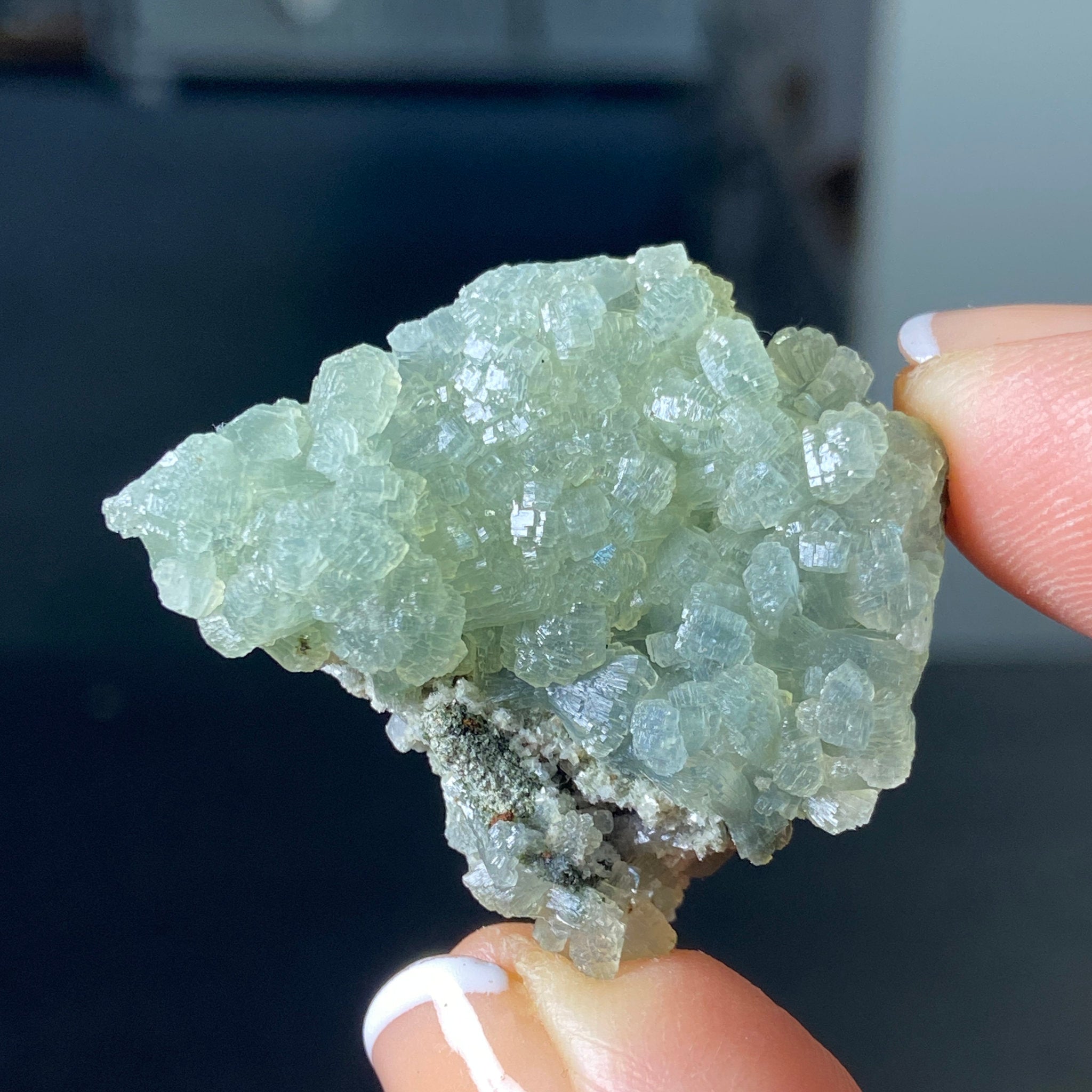 Crystallised Prehnite – Morocco