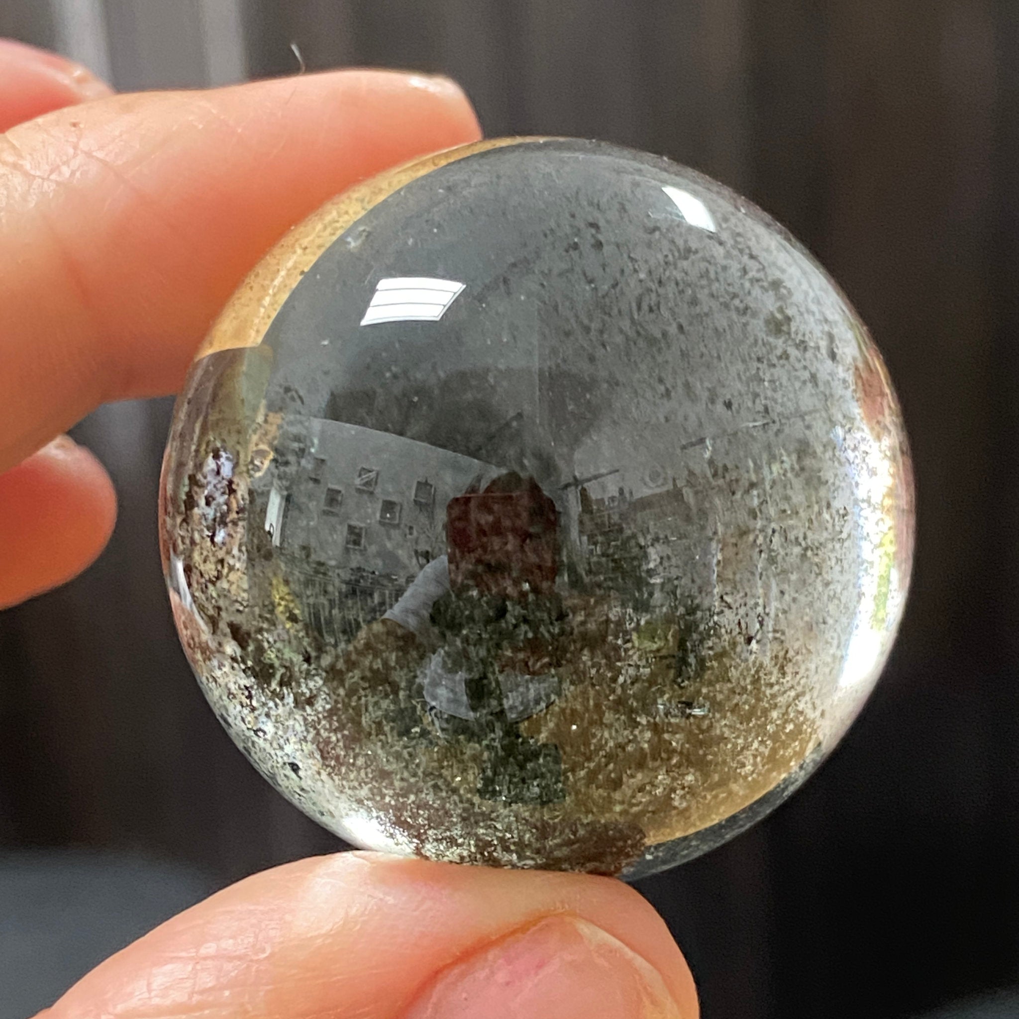 Phantom Shaman Quartz Sphere