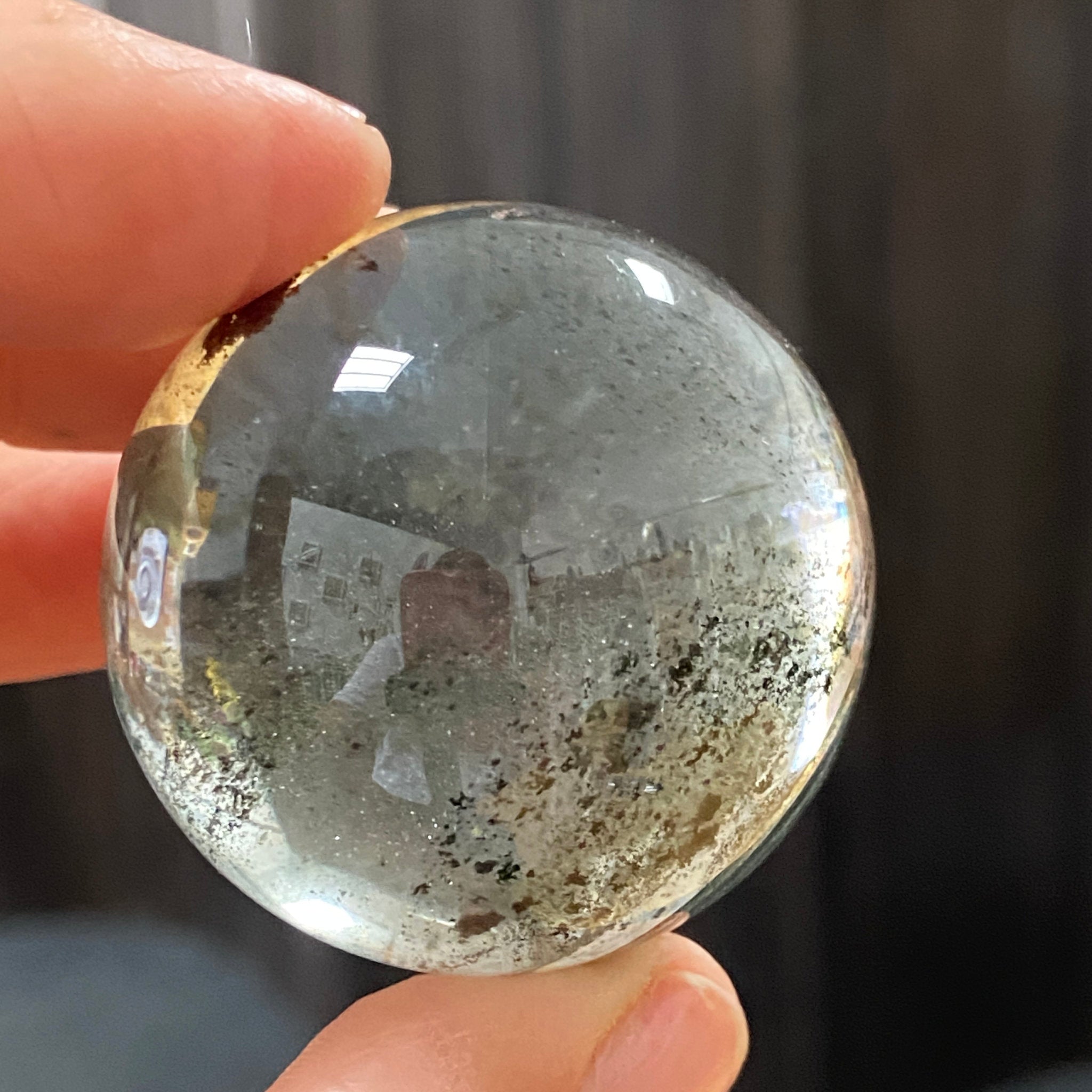 Phantom Shaman Quartz Sphere