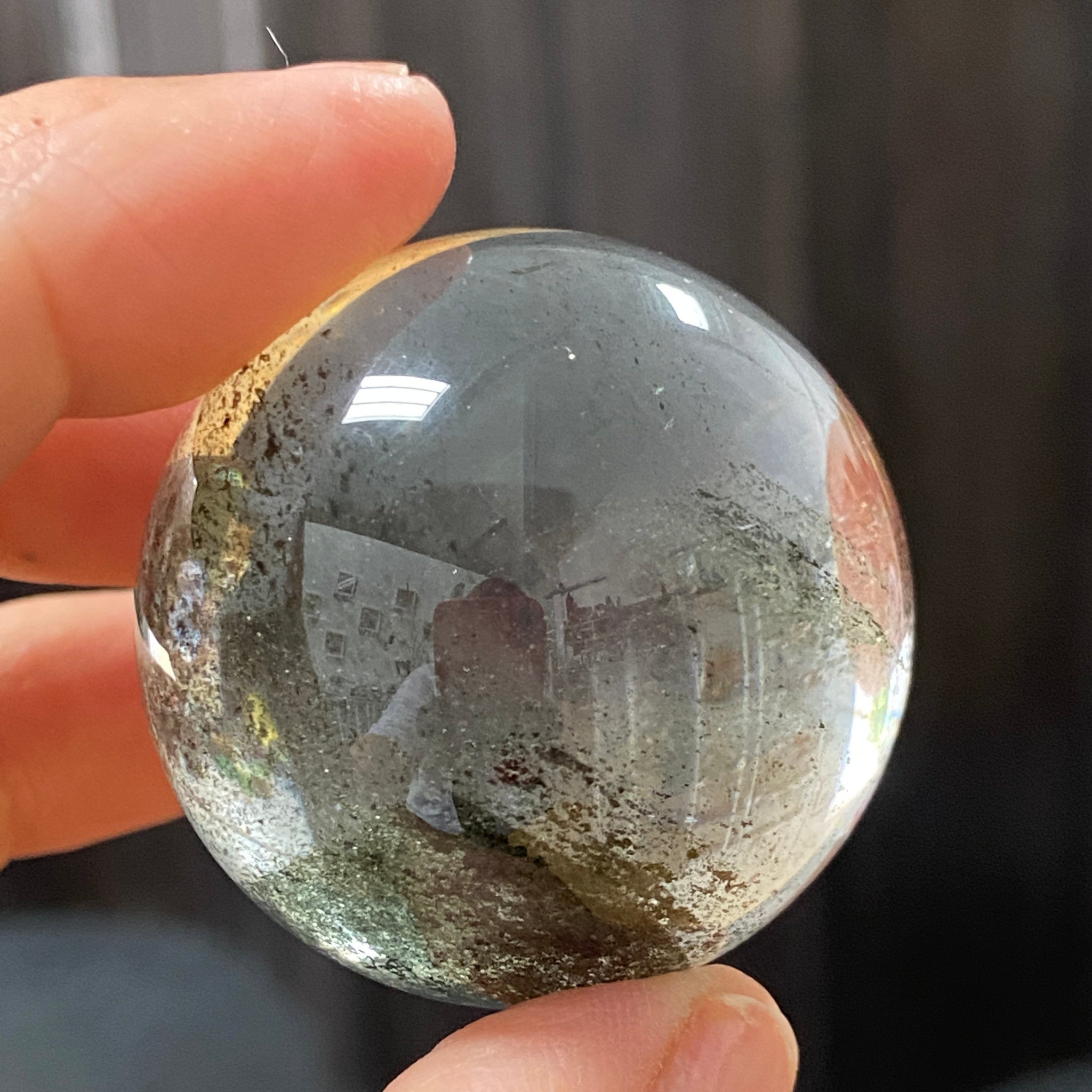Phantom Shaman Quartz Sphere