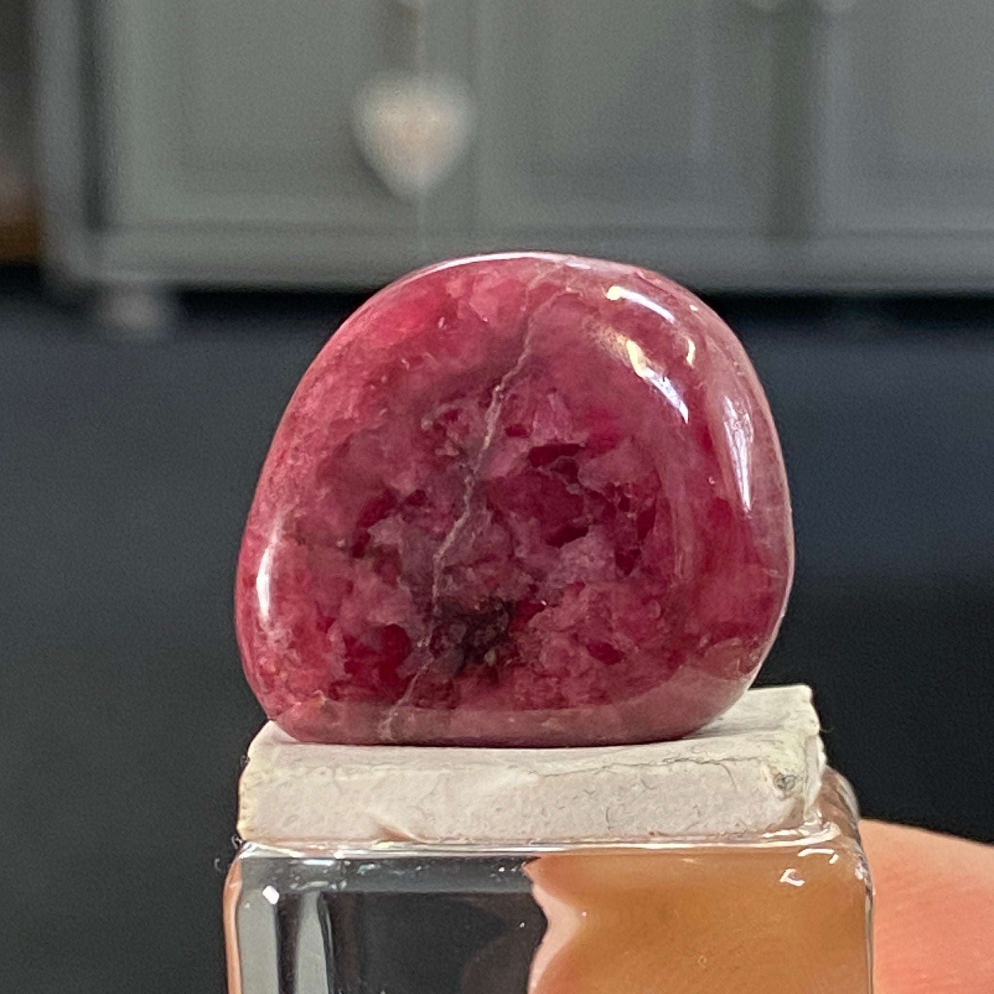 Rhodochrosite (AA Grade Tumbled) – Brazil