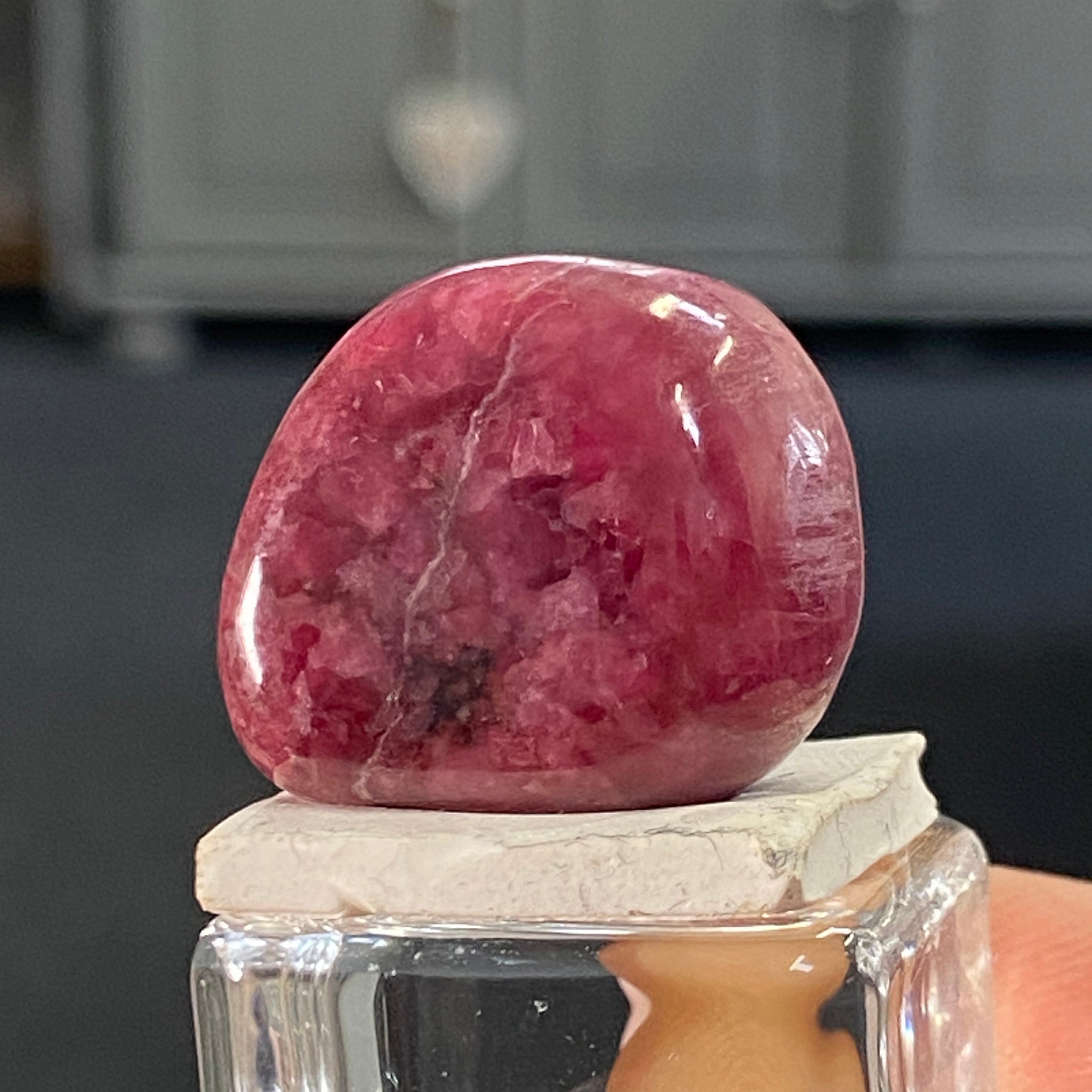 Rhodochrosite (AA Grade Tumbled) – Brazil