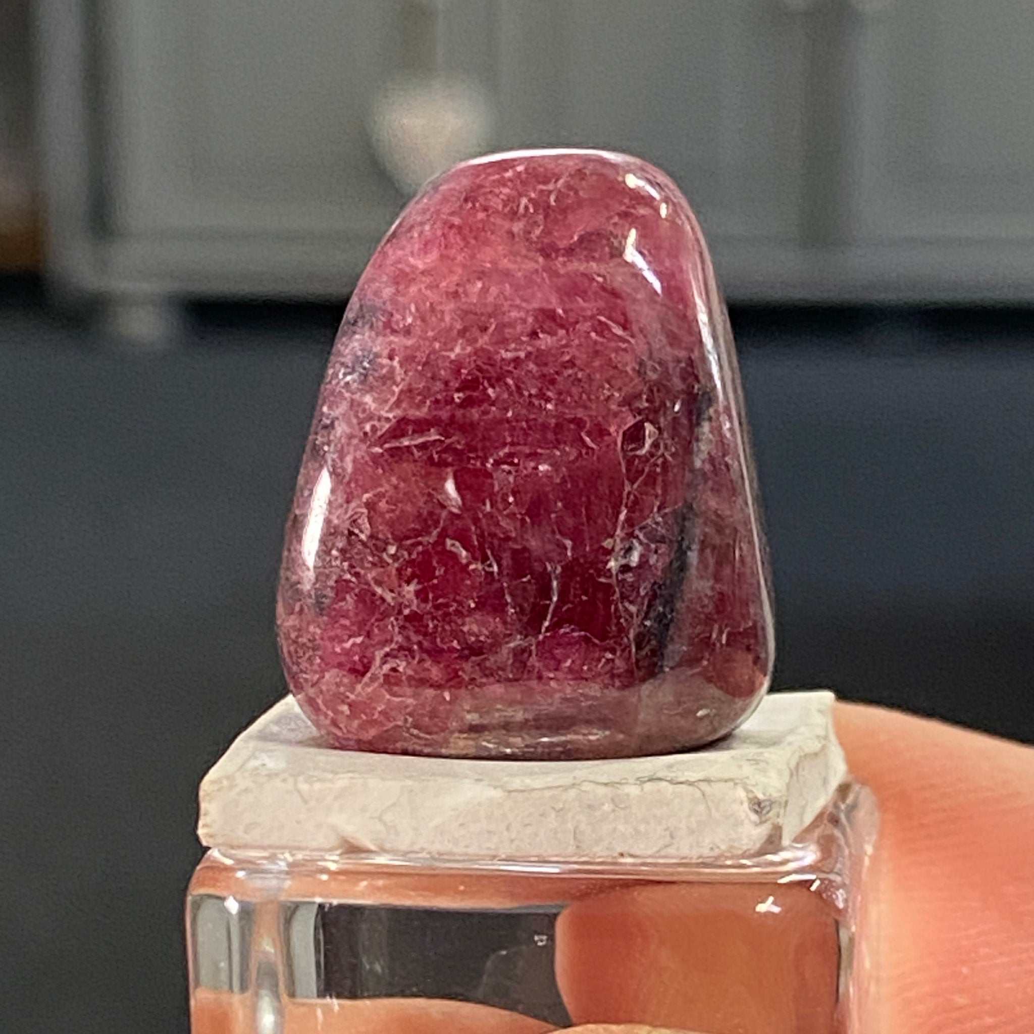 Rhodochrosite (AA Grade Tumbled) – Brazil