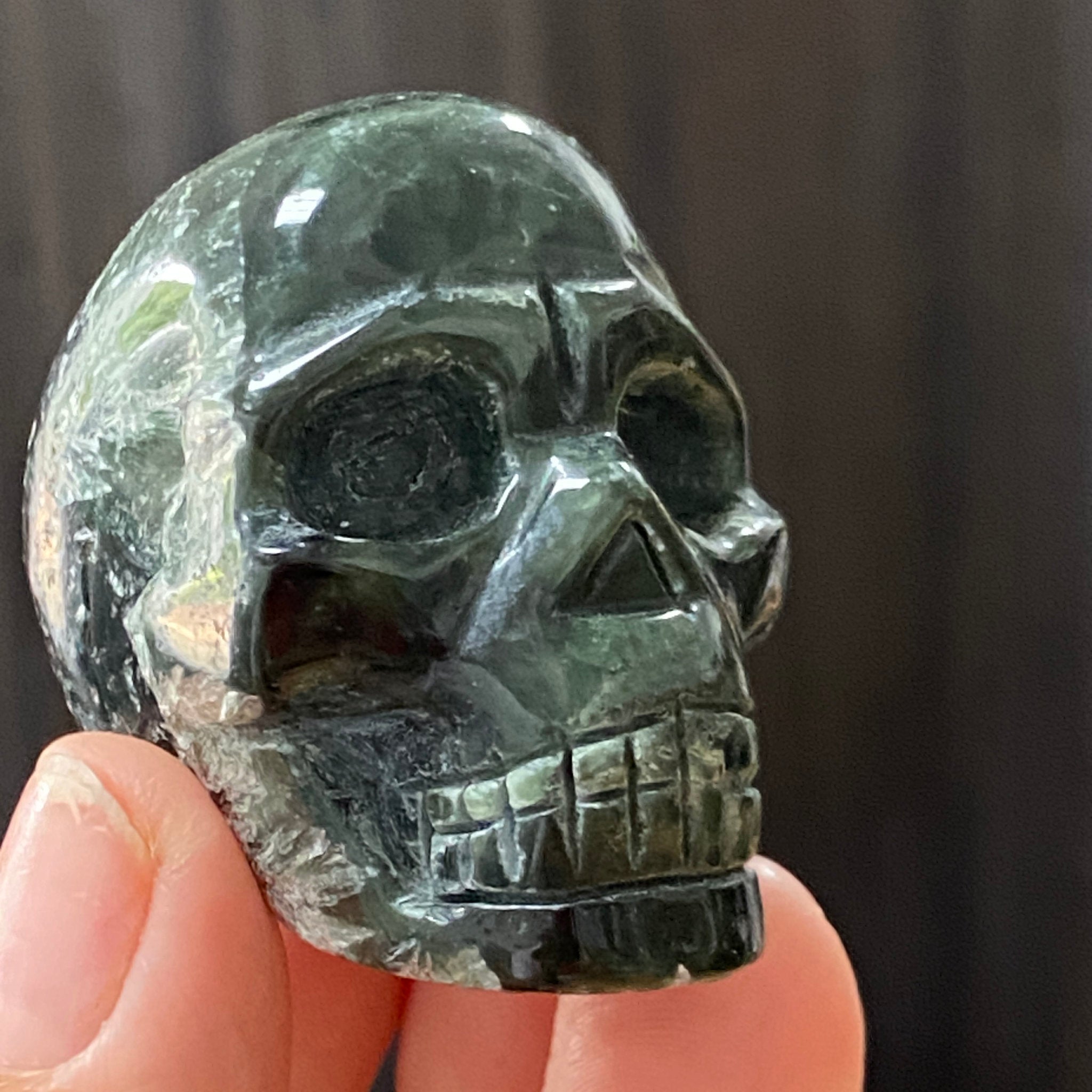Seraphinite Skull – Russia
