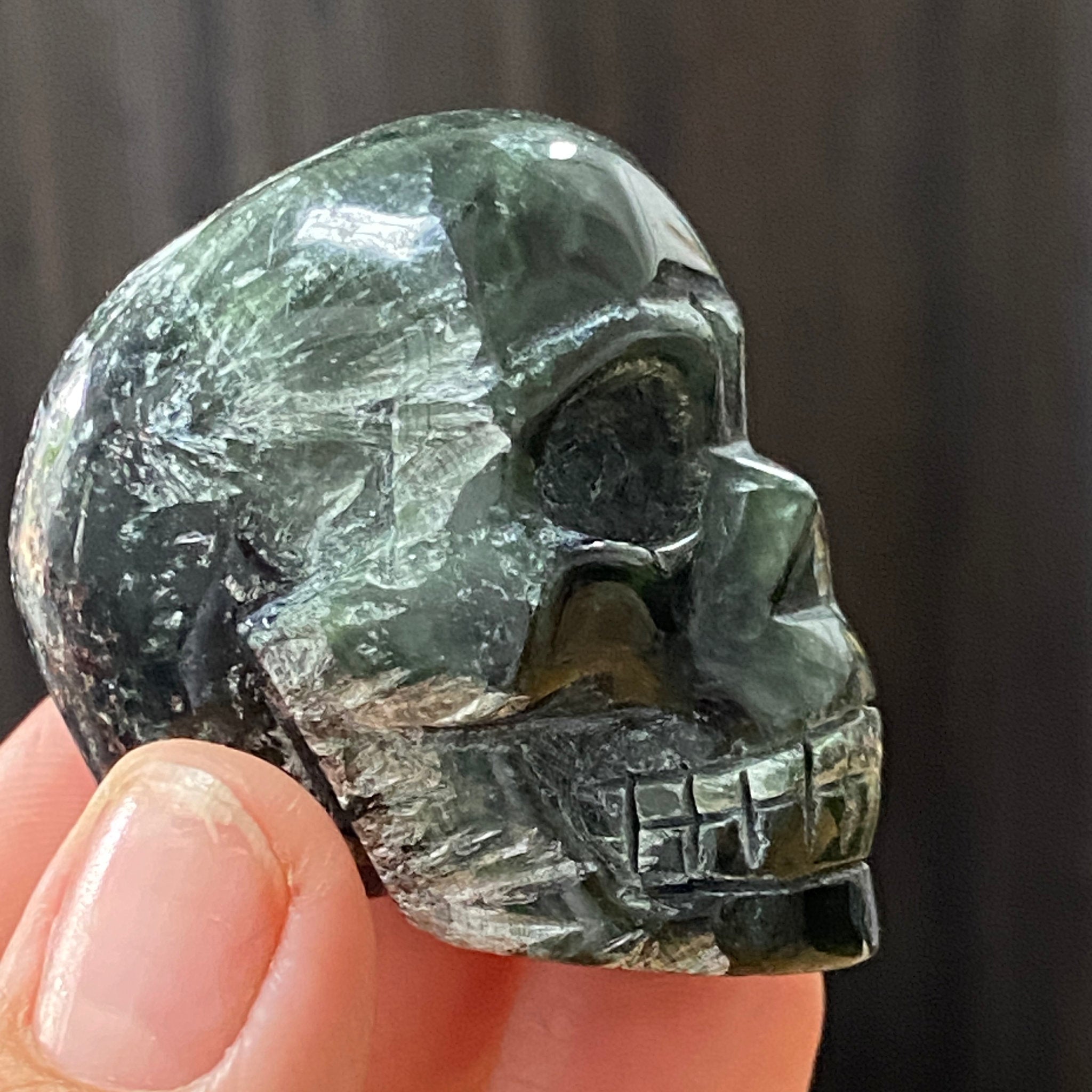 Seraphinite Skull – Russia