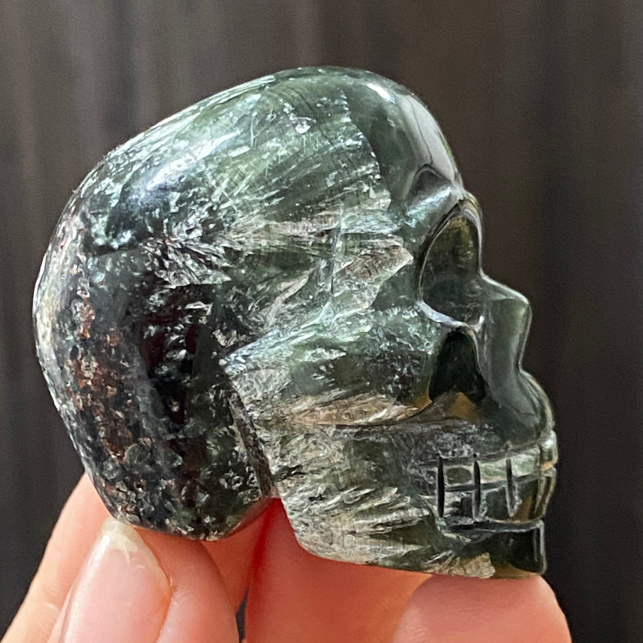 Seraphinite Skull – Russia
