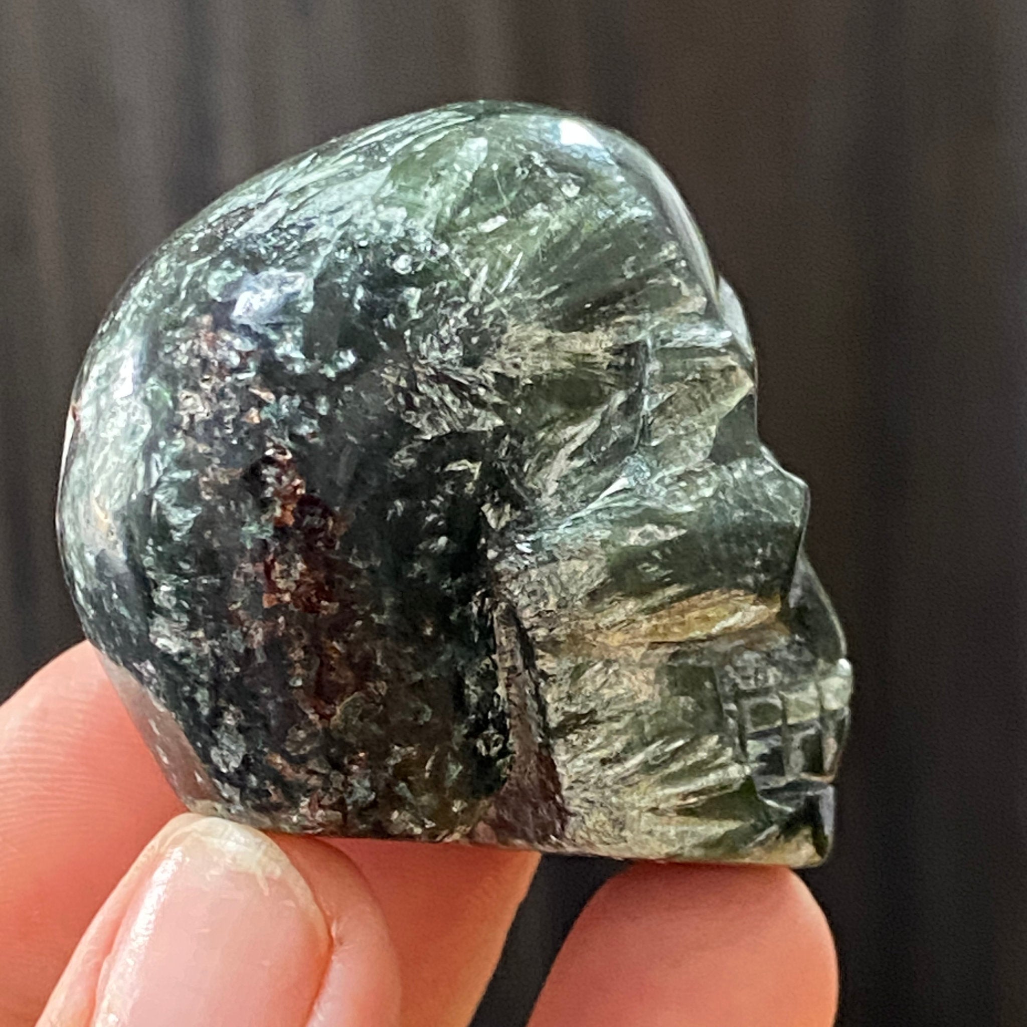 Seraphinite Skull – Russia